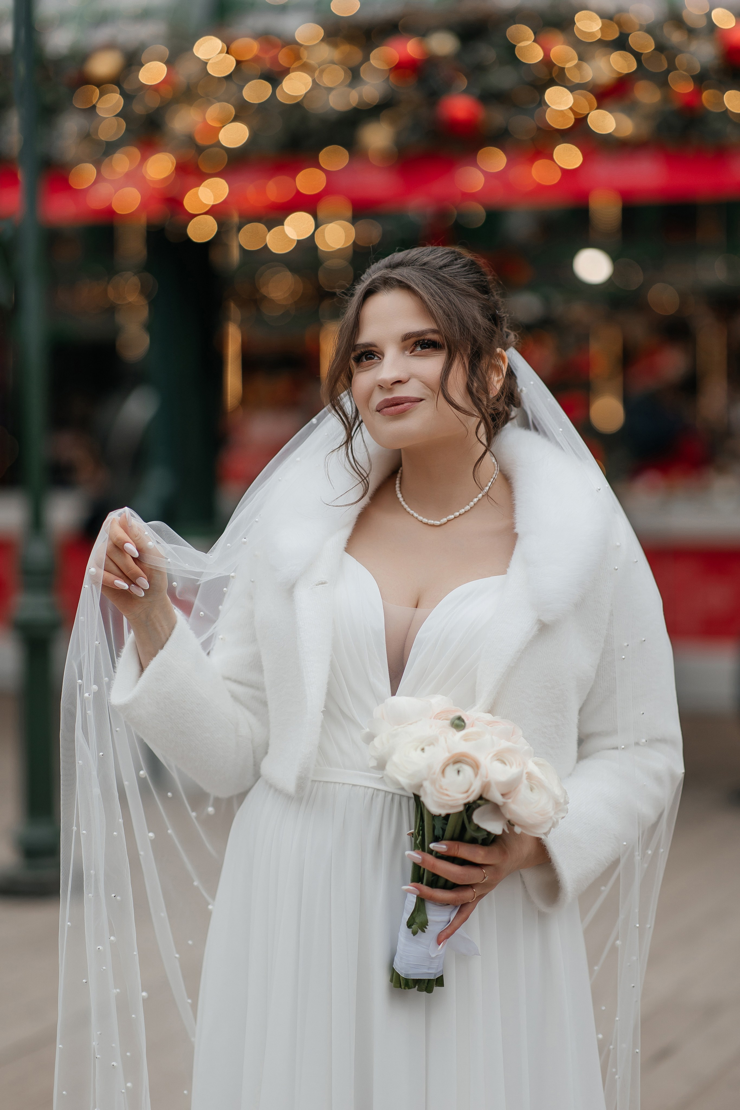 Свадебная фотосессия на Новогодней Ярмарке в Москве