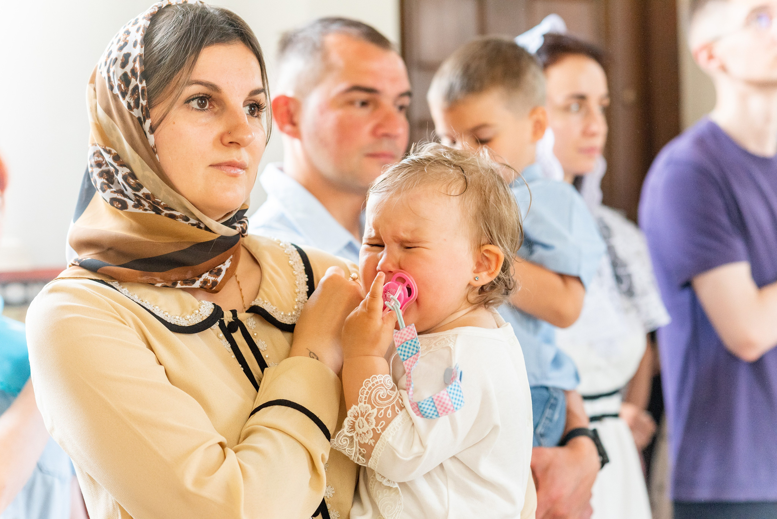 Крещение Ники. Фотограф Юлия Попова