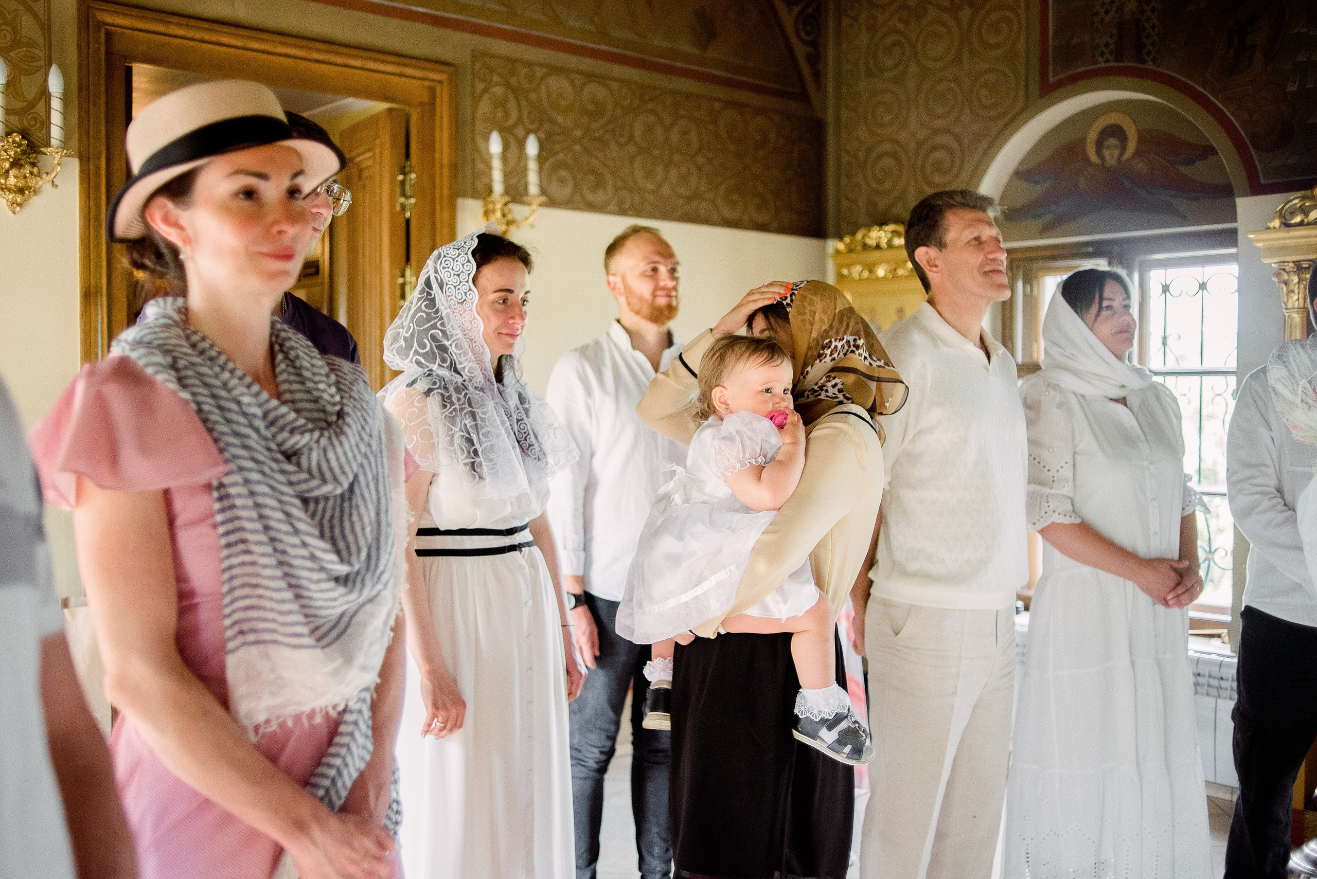 Крещение Ники. Фотограф Юлия Попова