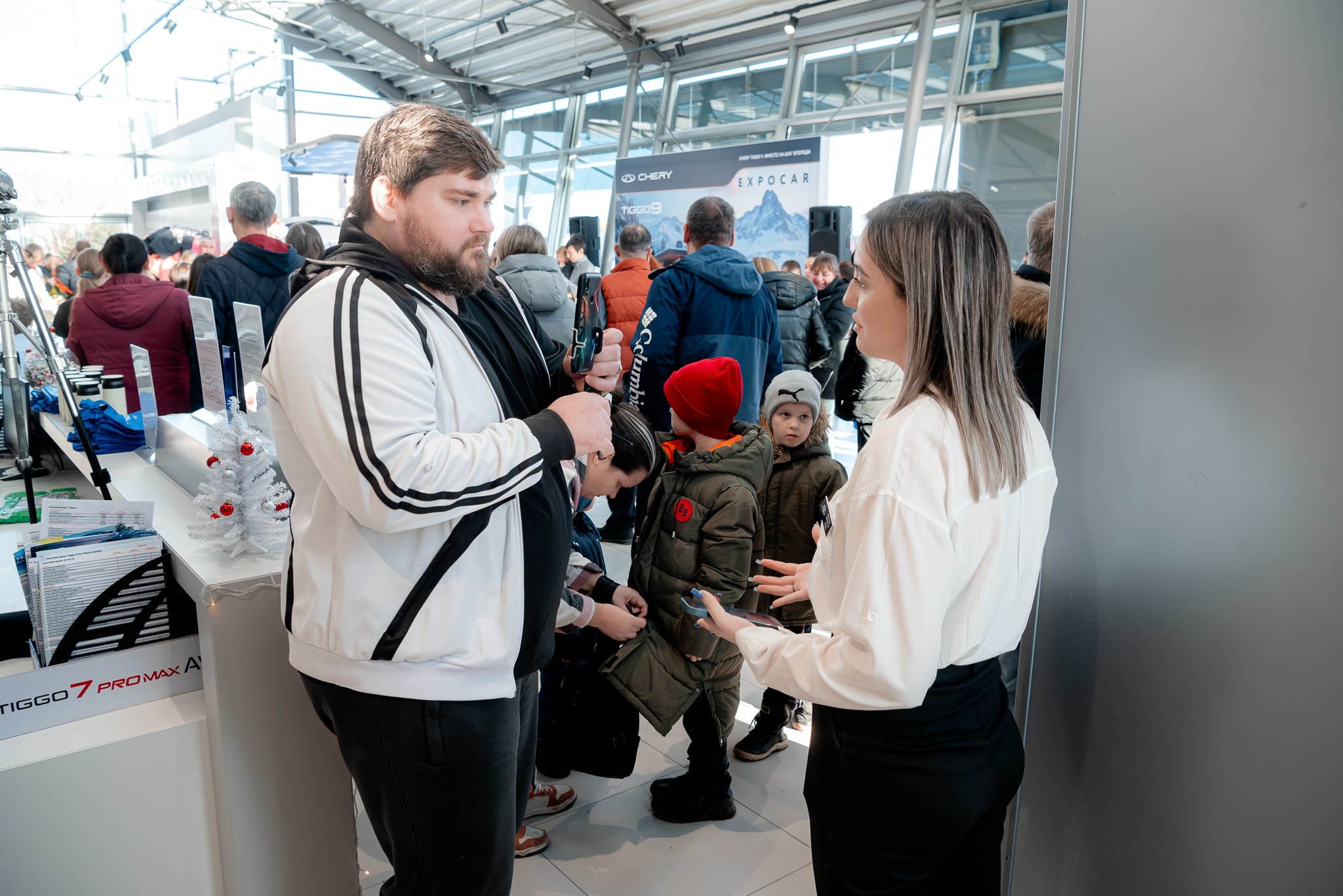 Презентация Tiggo 9 в Expocar. Фотограф в Волгограде и Волжском Александр Горбань