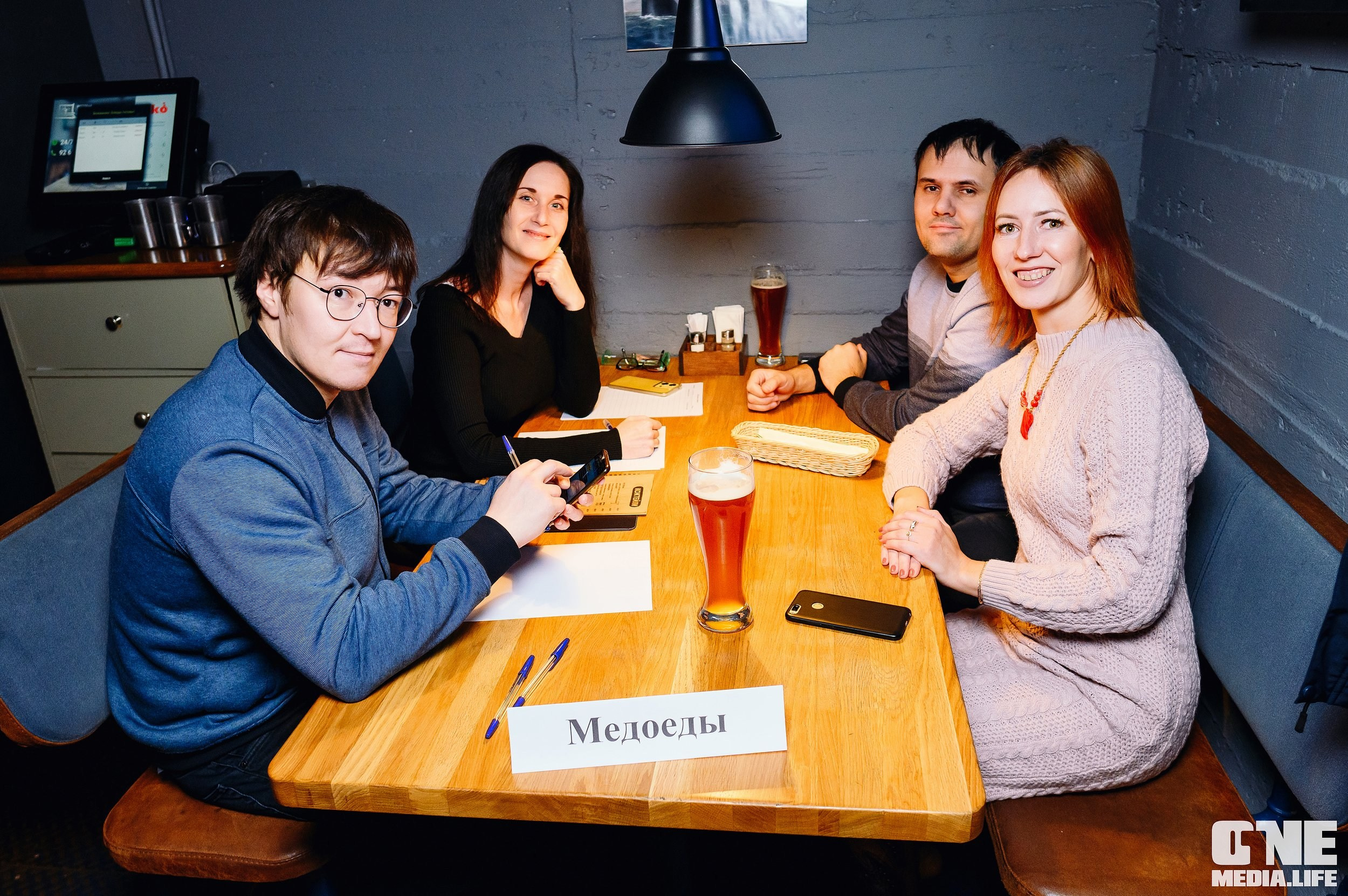 Квиз в баре Dreadnought. One Media Life: фоторепортажи, фотоотчеты с мероприятий и заведений