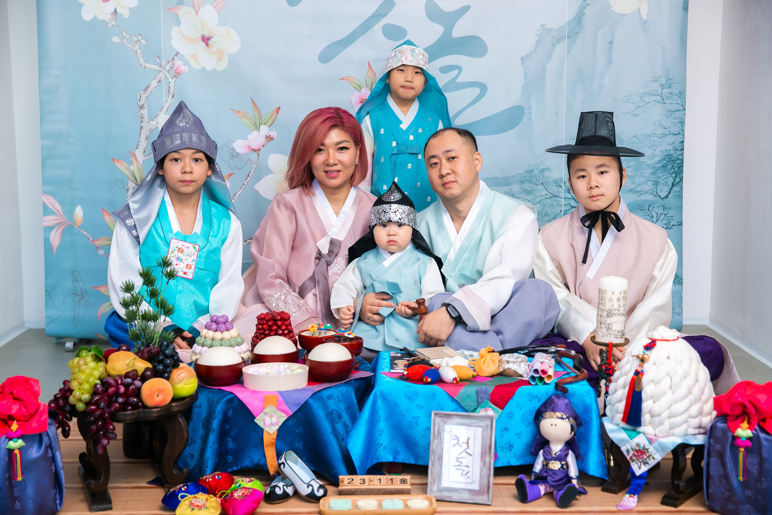 축돌 Утренняя церемония (семья). «Инбок» Фото студия