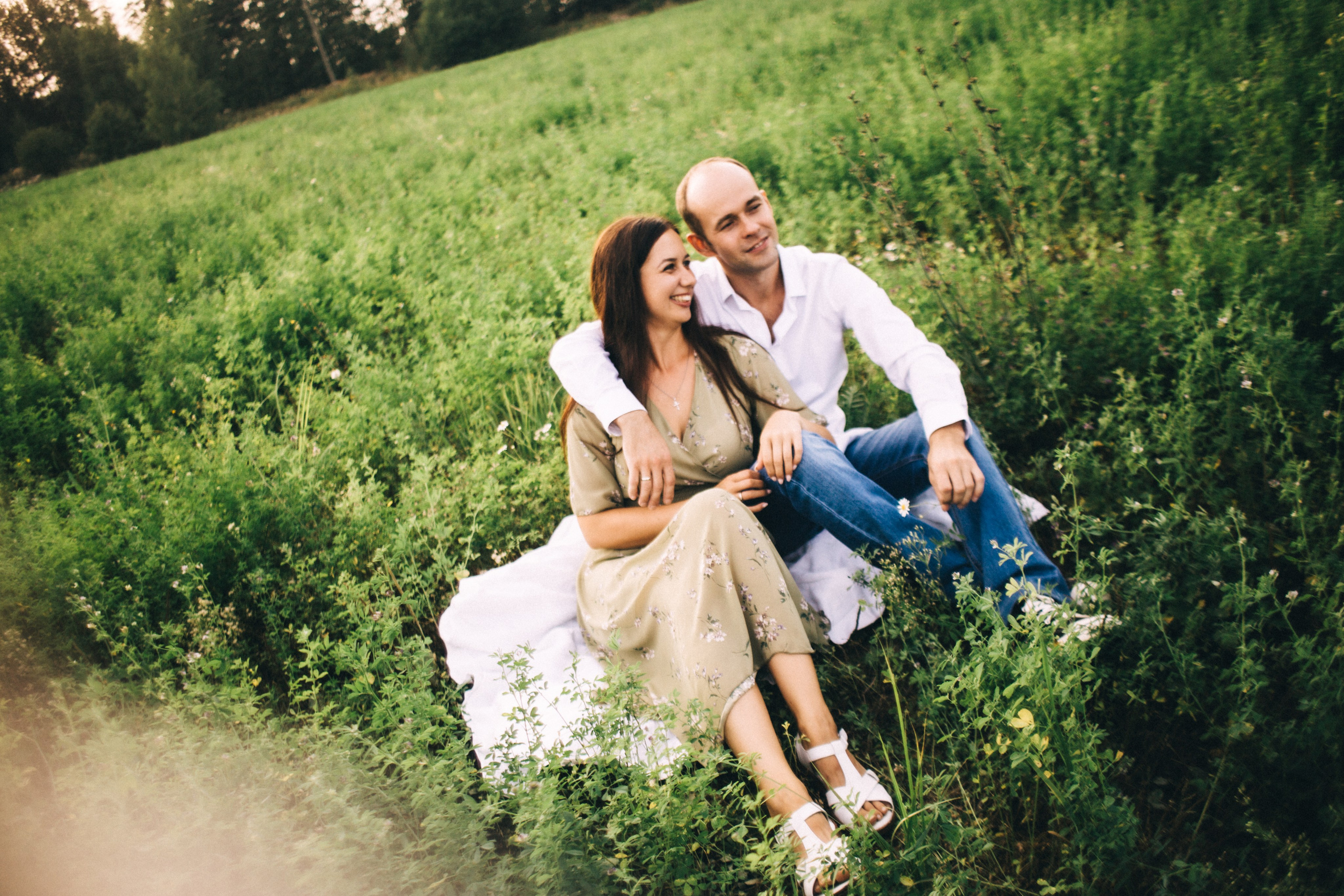 Н+ А. Поле. Закат. Фотограф в Нижнем Новгороде