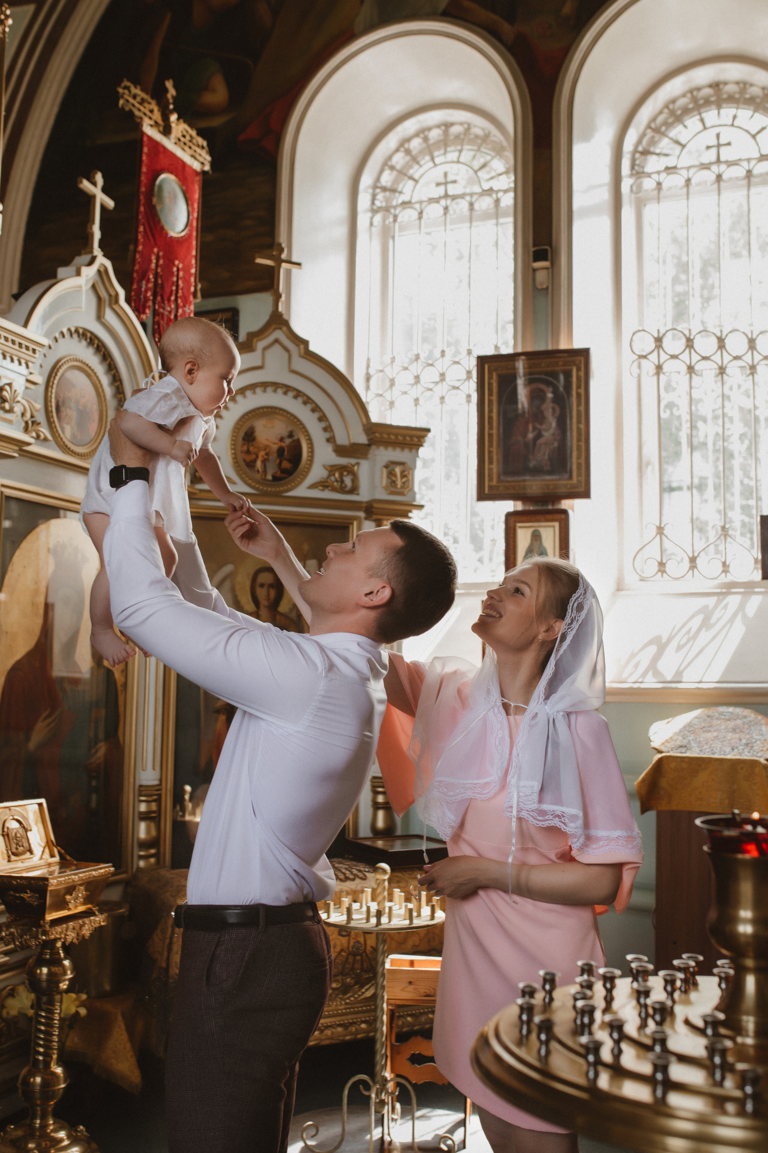 Крещение. Семейный фотограф в Челябинске Ксения Зубкова