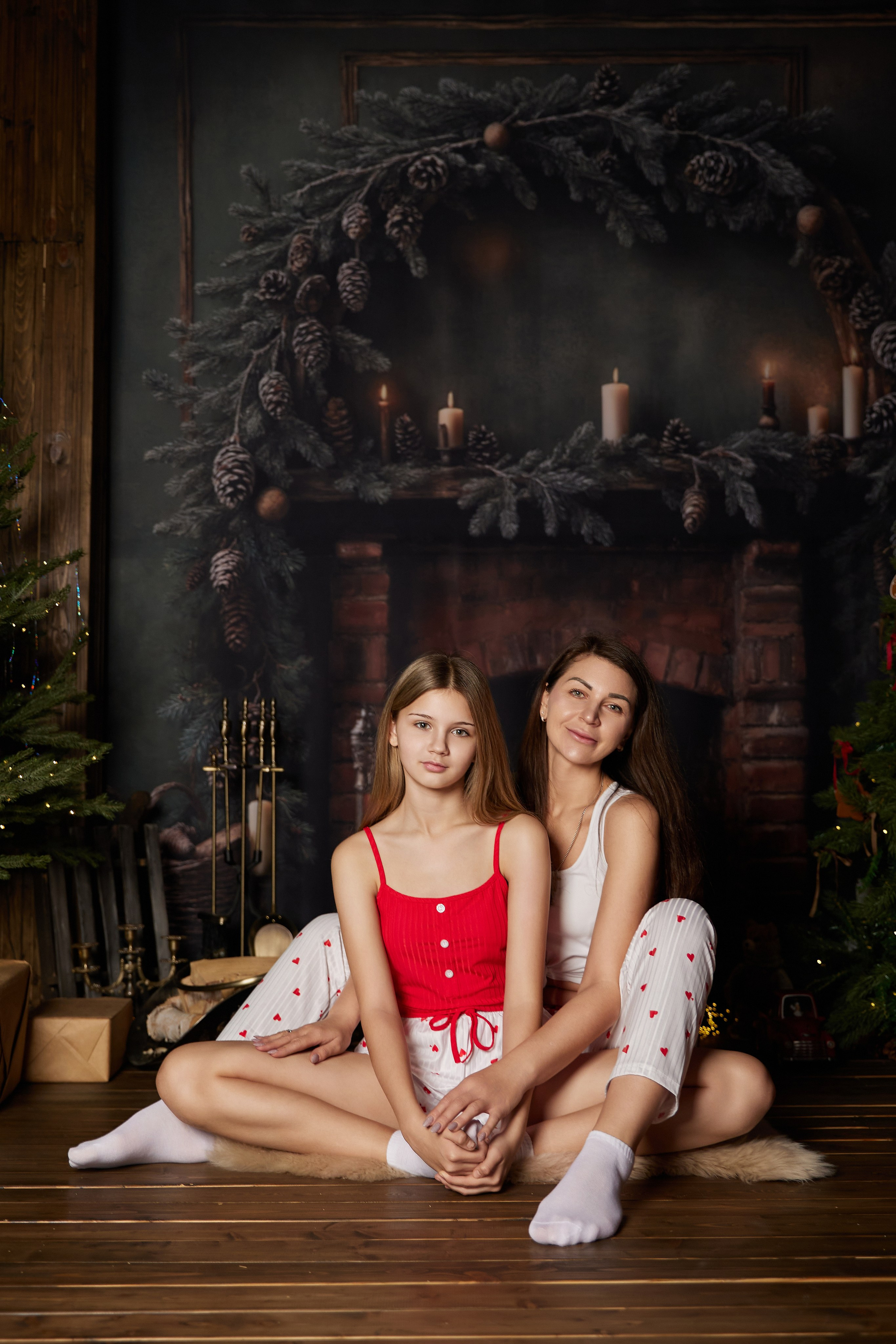 Юля с дочерью. Фотограф женского портрета, беременности и материнства Харькова Елена