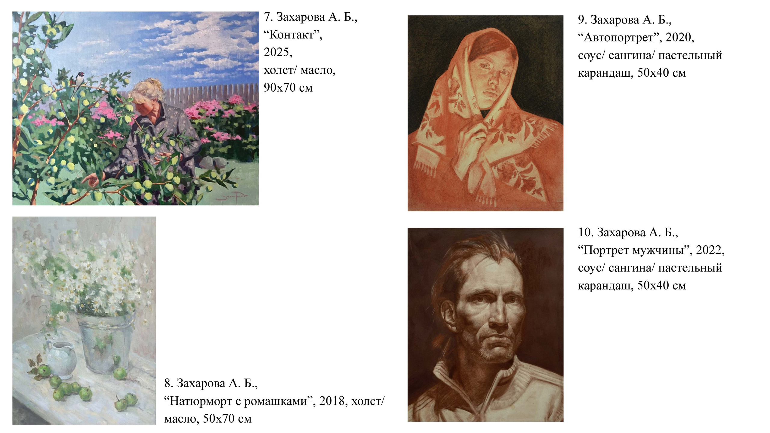 Захарова Анна Борисовна. Галерея участников Российской Премии Искусств