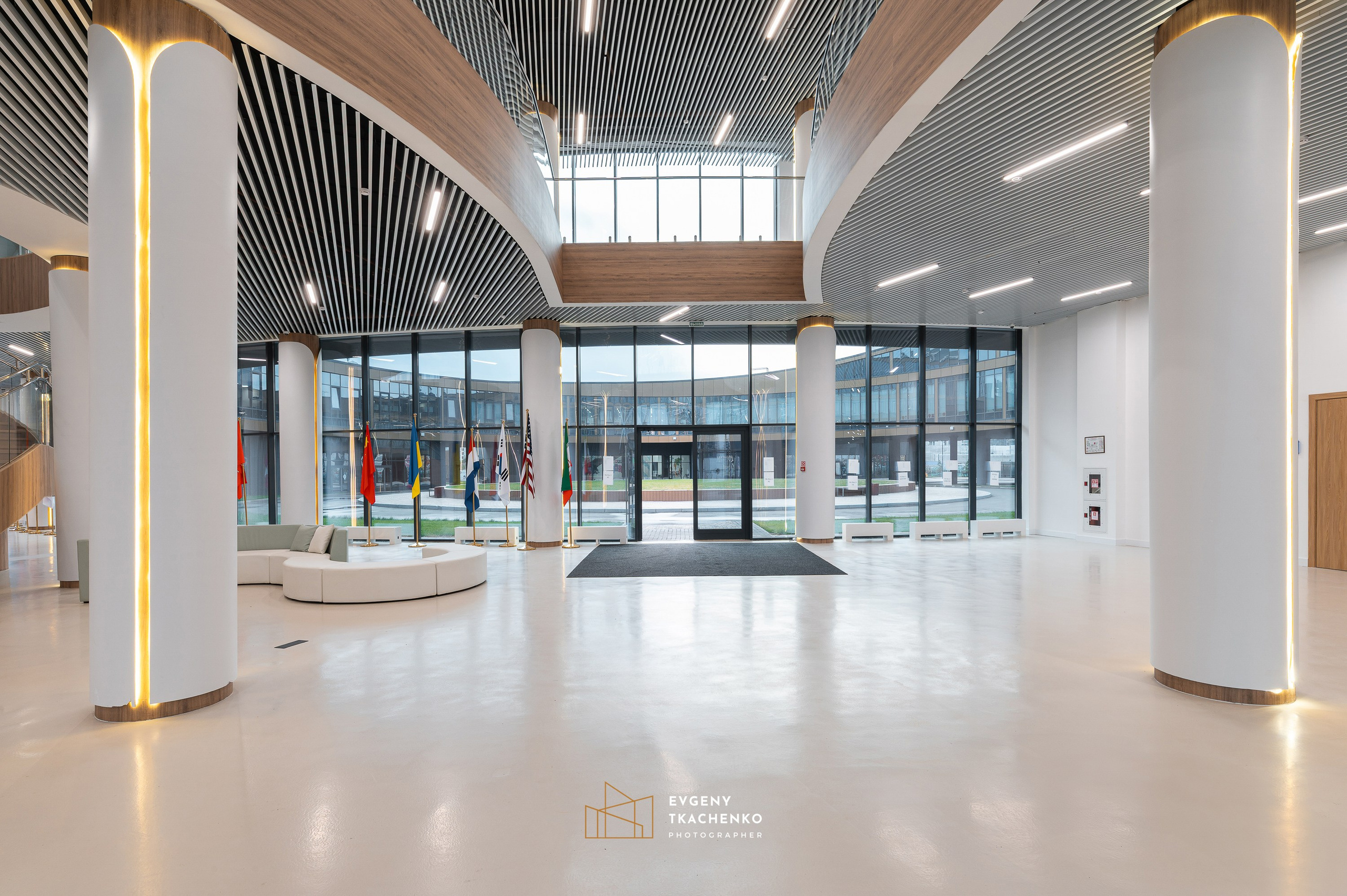 Kazakhstan International School, г. Астана. Архитектурный и интерьерный фотограф в Казахстане