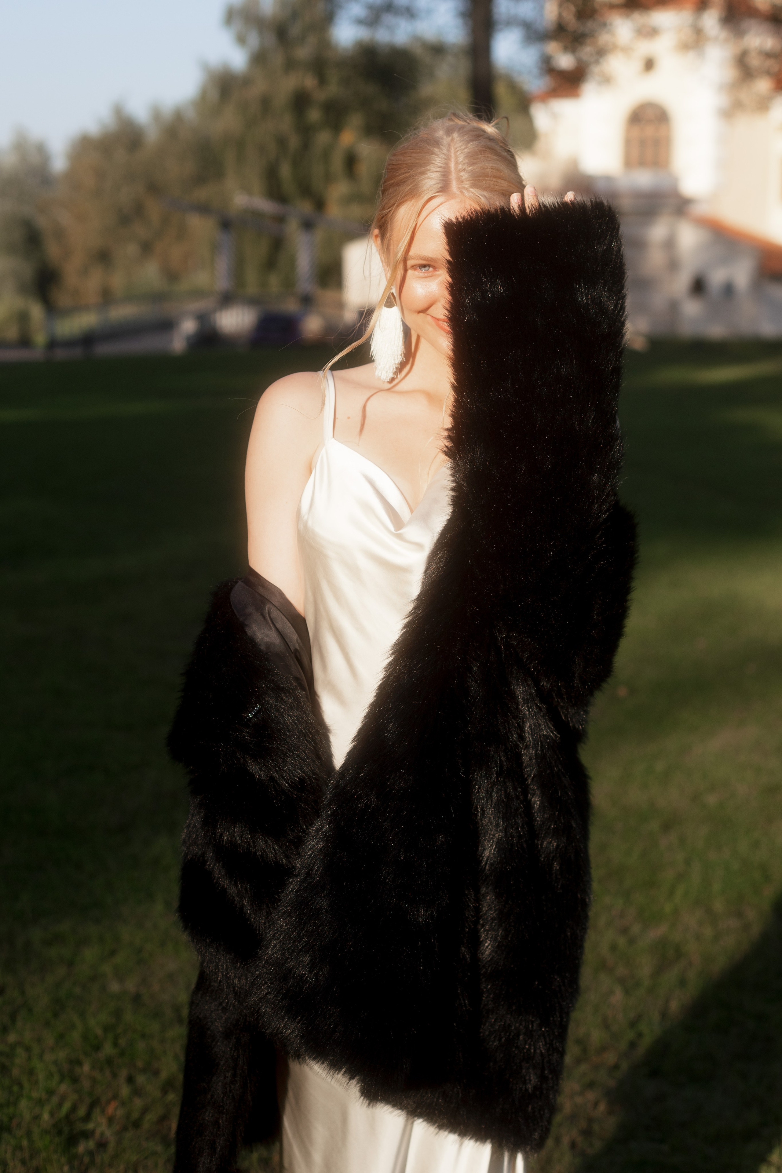 Портретная фотосессия в замке БИП. Свадебный фотограф в Санкт-Петербурге Никита Кузякин