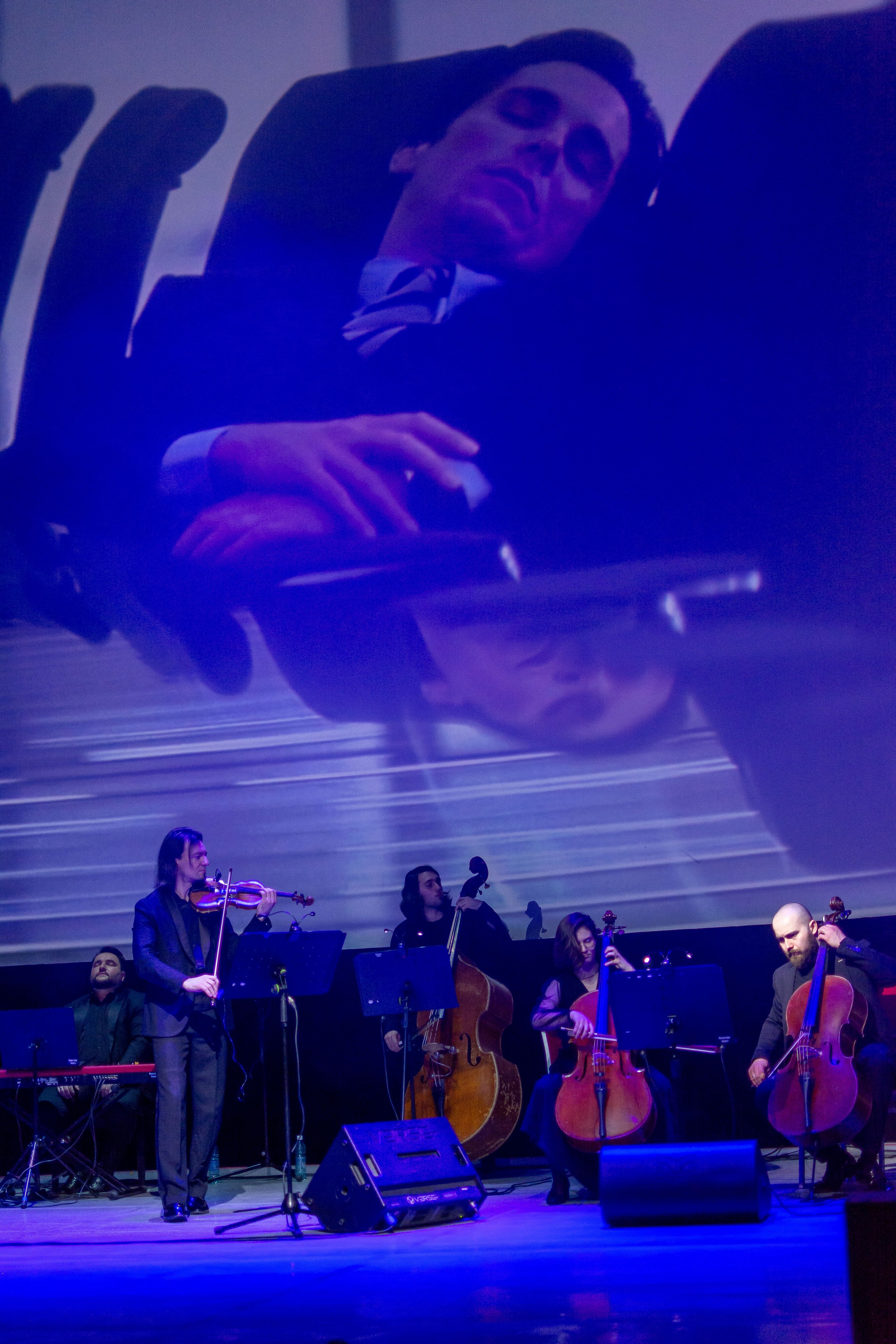 Концерт оркестра Cinematica. Репортажный фотограф в Новосибирске