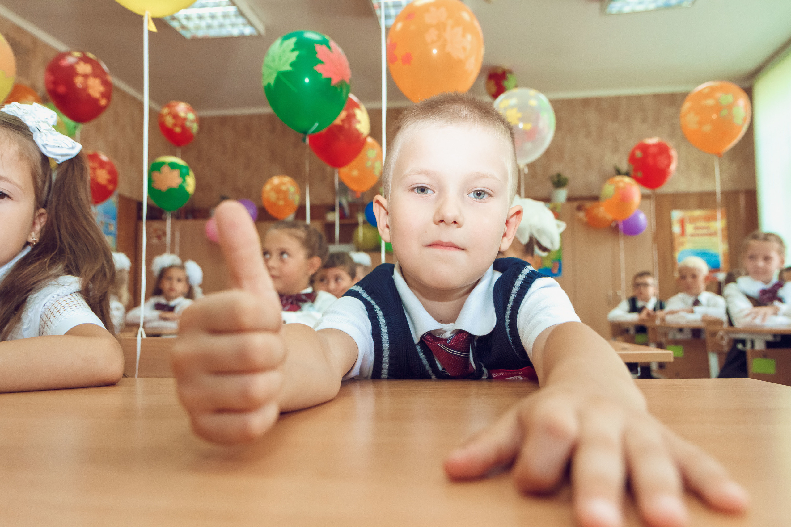 1 сентября 71 шк. Фотограф Алексей Иголкин в Воронеже