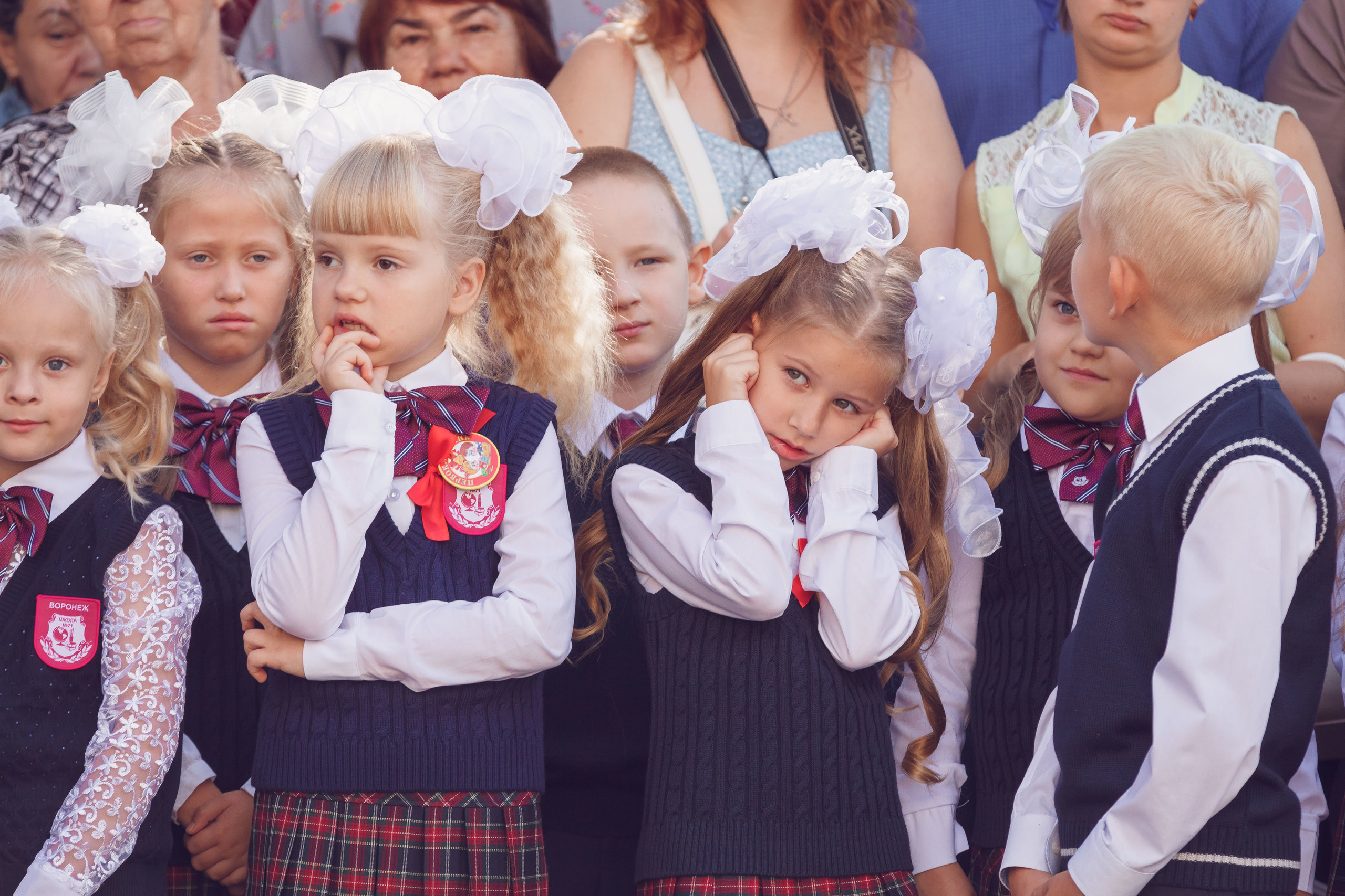 1 сентября 71 шк. Фотограф Алексей Иголкин в Воронеже