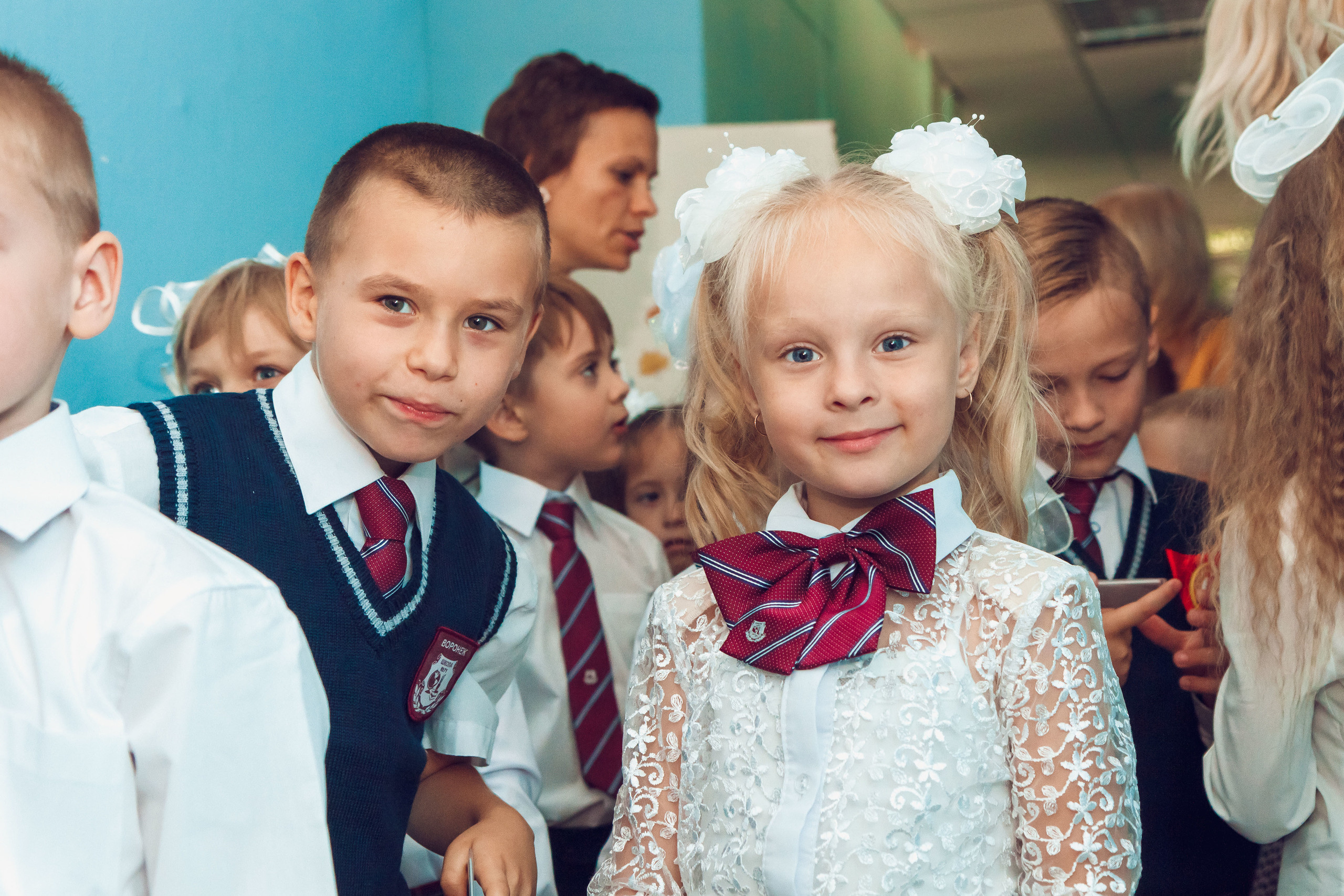 1 сентября 71 шк. Фотограф Алексей Иголкин в Воронеже