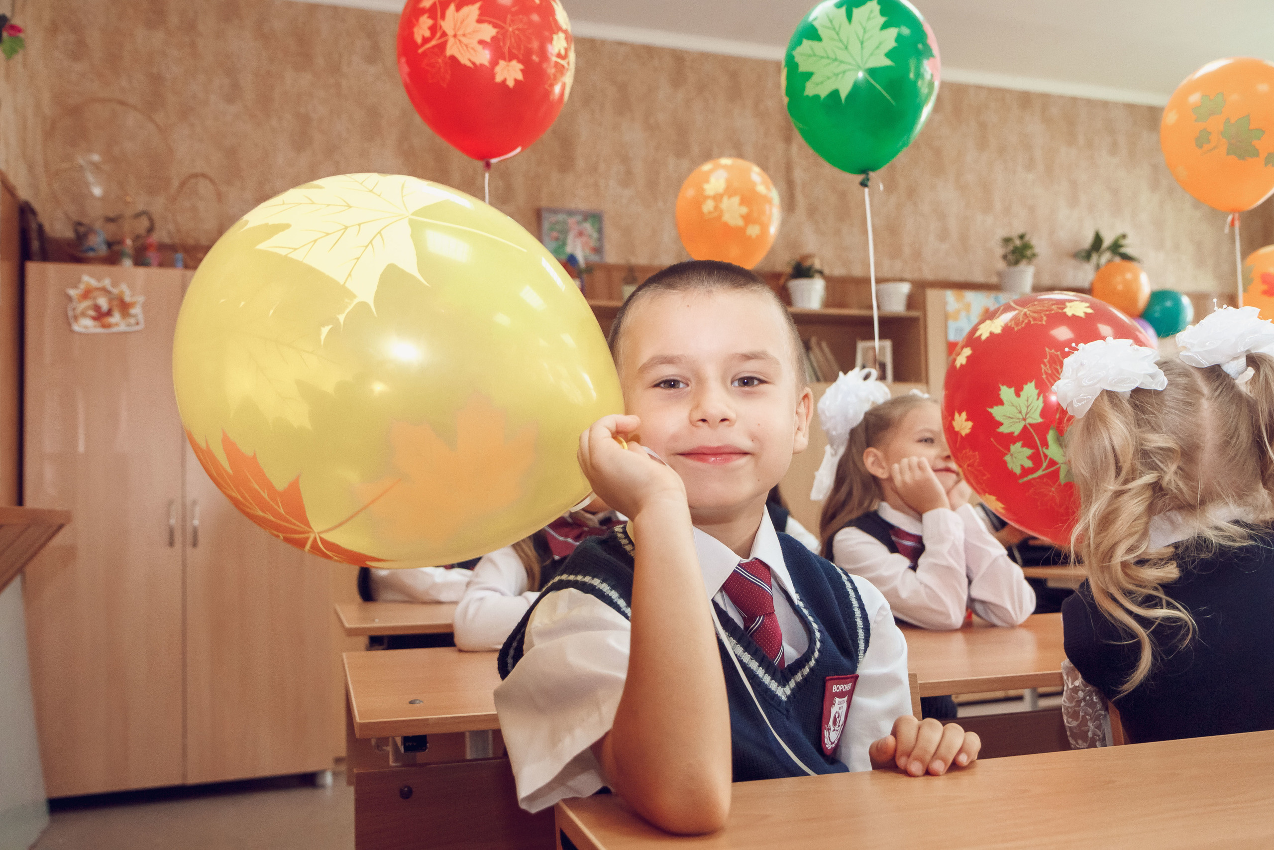 1 сентября 71 шк. Фотограф Алексей Иголкин в Воронеже