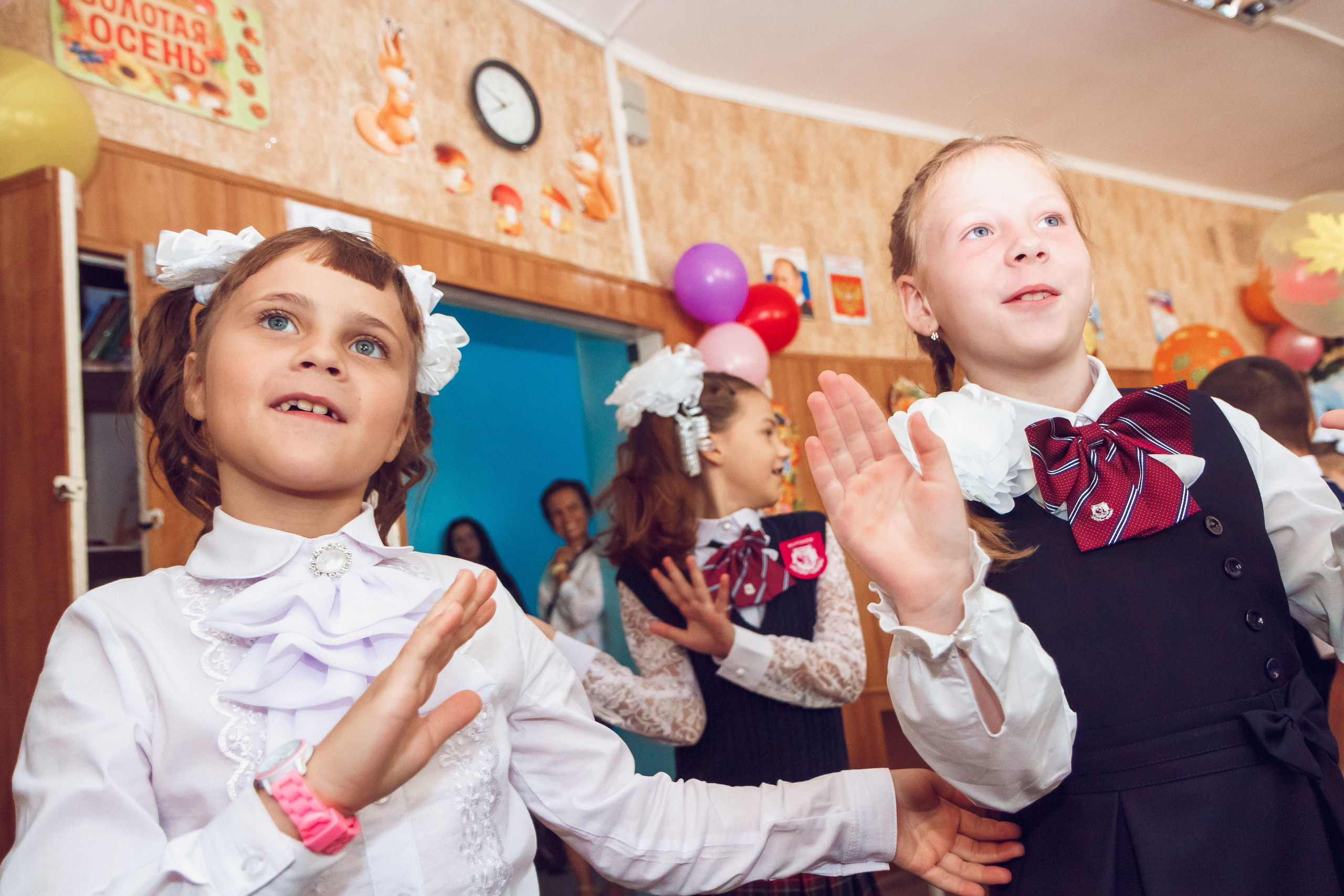 1 сентября 71 шк. Фотограф Алексей Иголкин в Воронеже