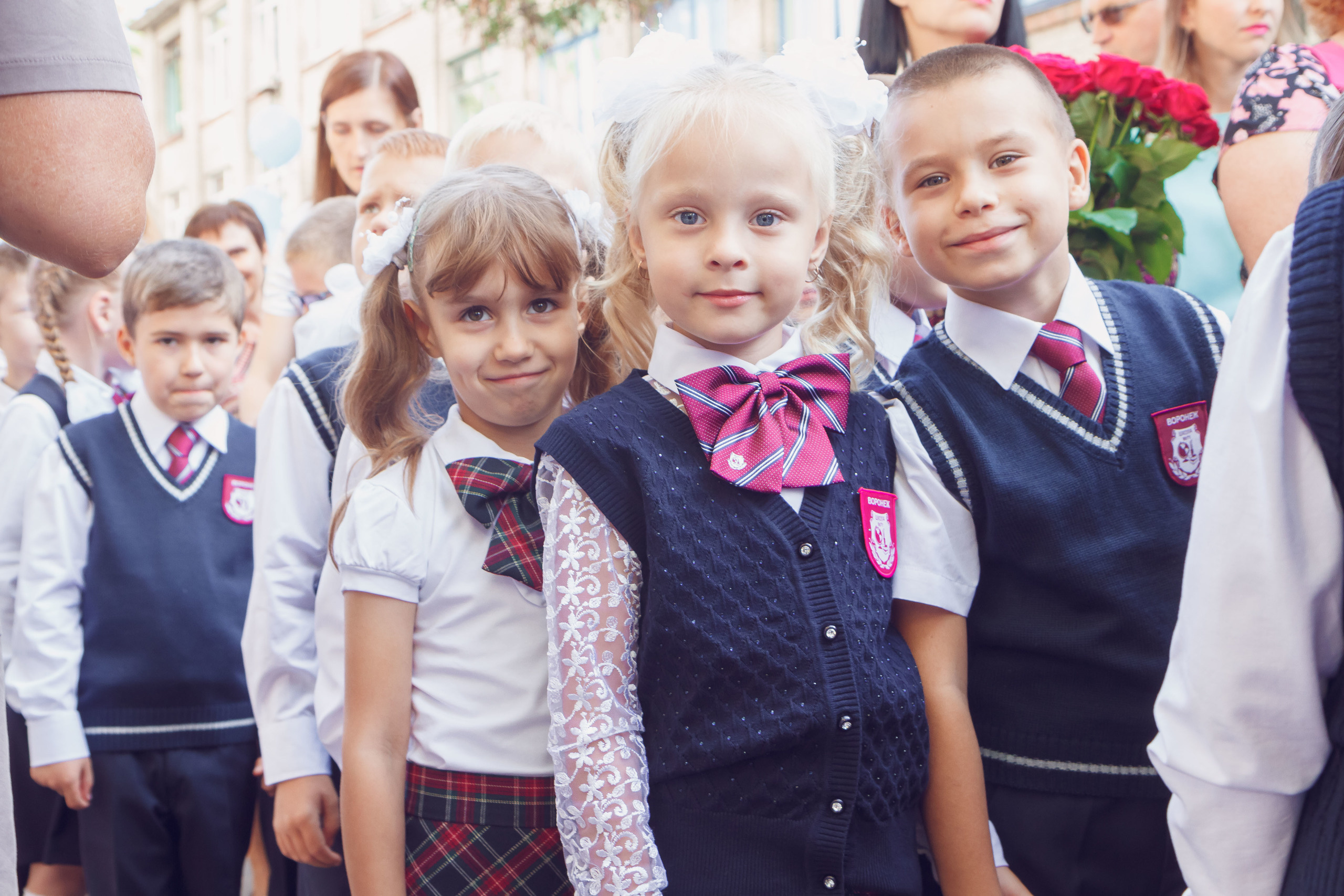 1 сентября 71 шк. Фотограф Алексей Иголкин в Воронеже