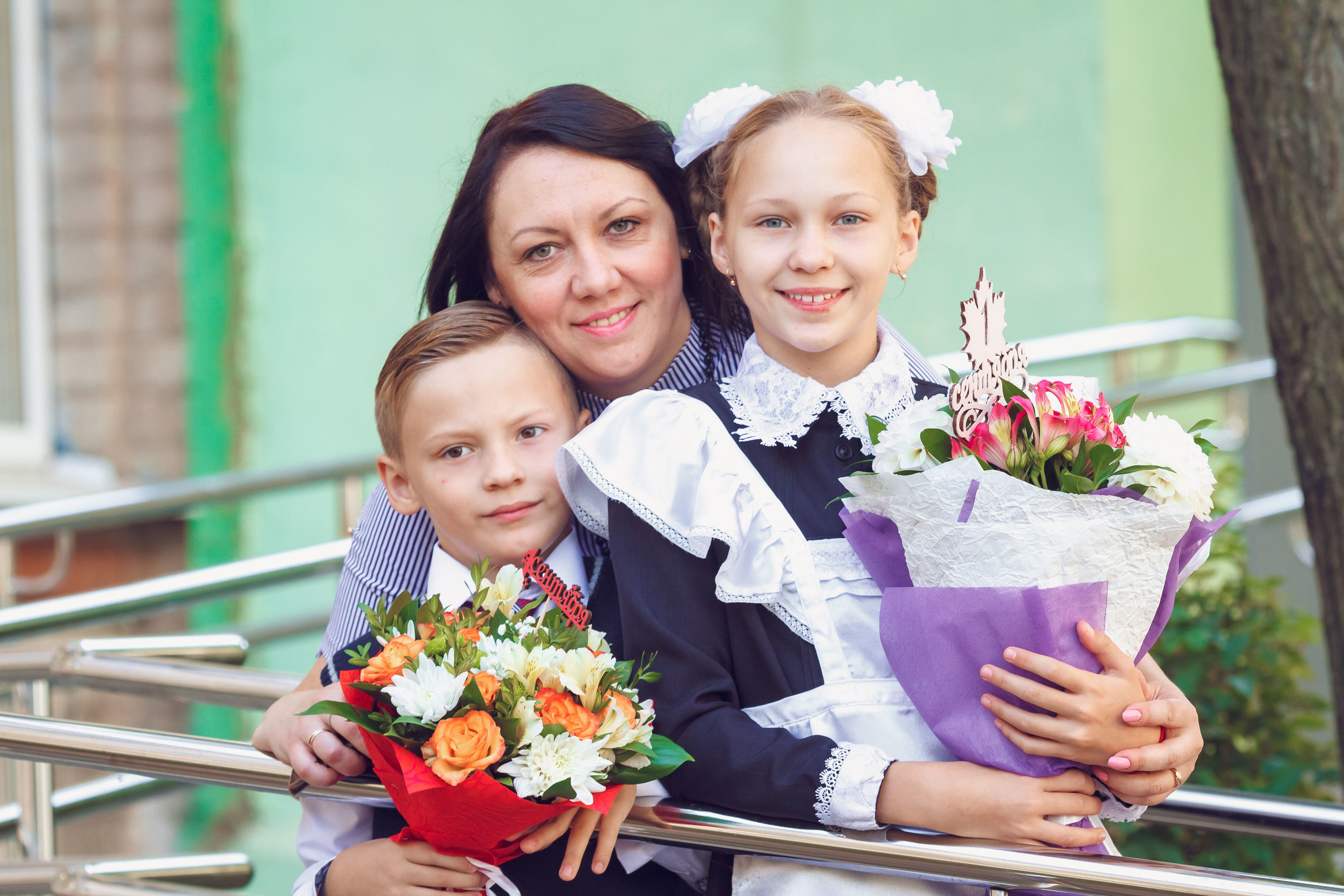 1 сентября 71 шк. Фотограф Алексей Иголкин в Воронеже