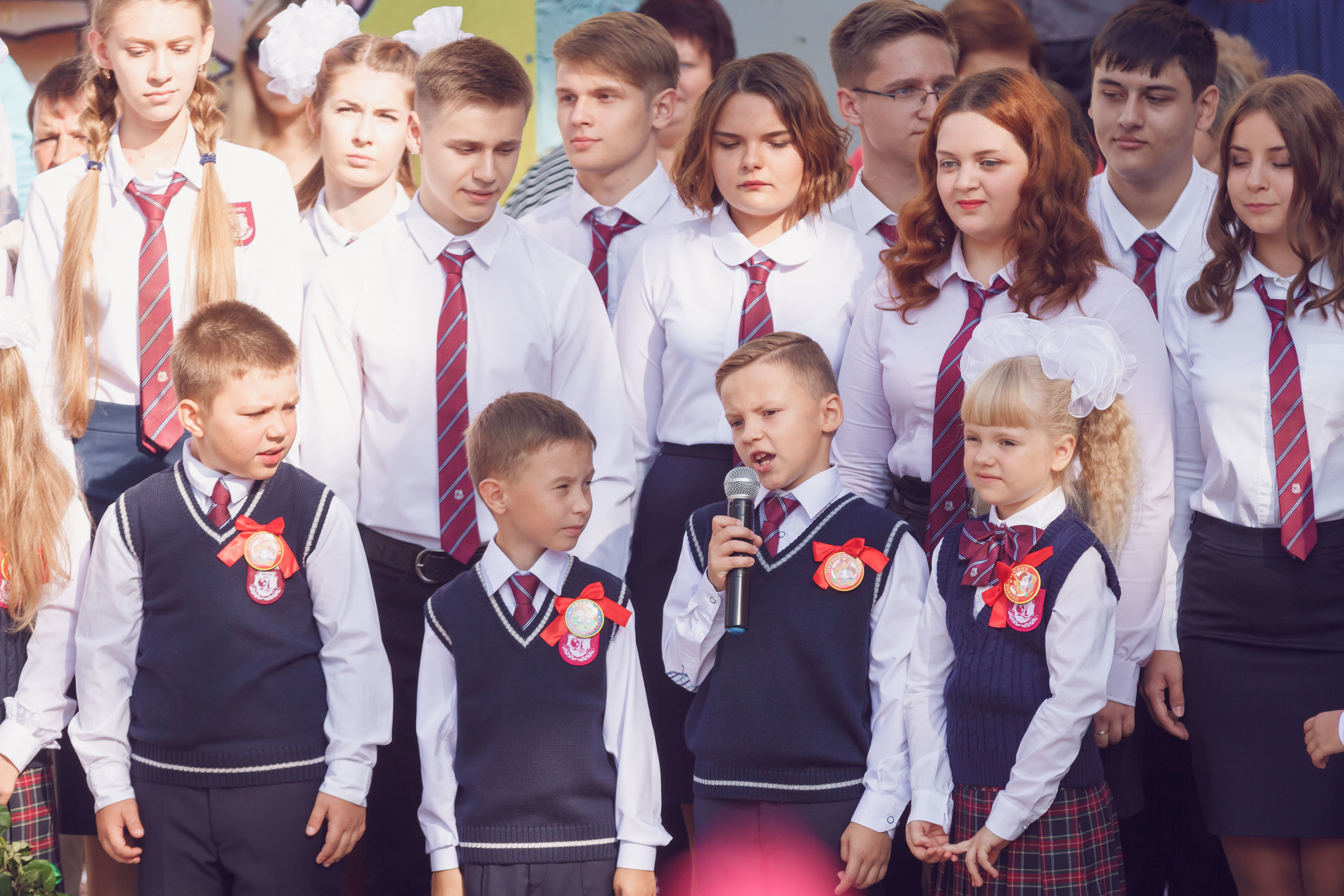 1 сентября 71 шк. Фотограф Алексей Иголкин в Воронеже