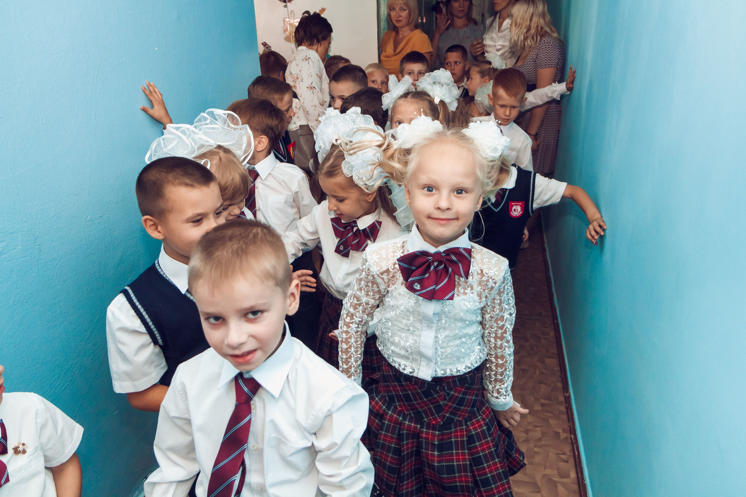 1 сентября 71 шк. Фотограф Алексей Иголкин в Воронеже