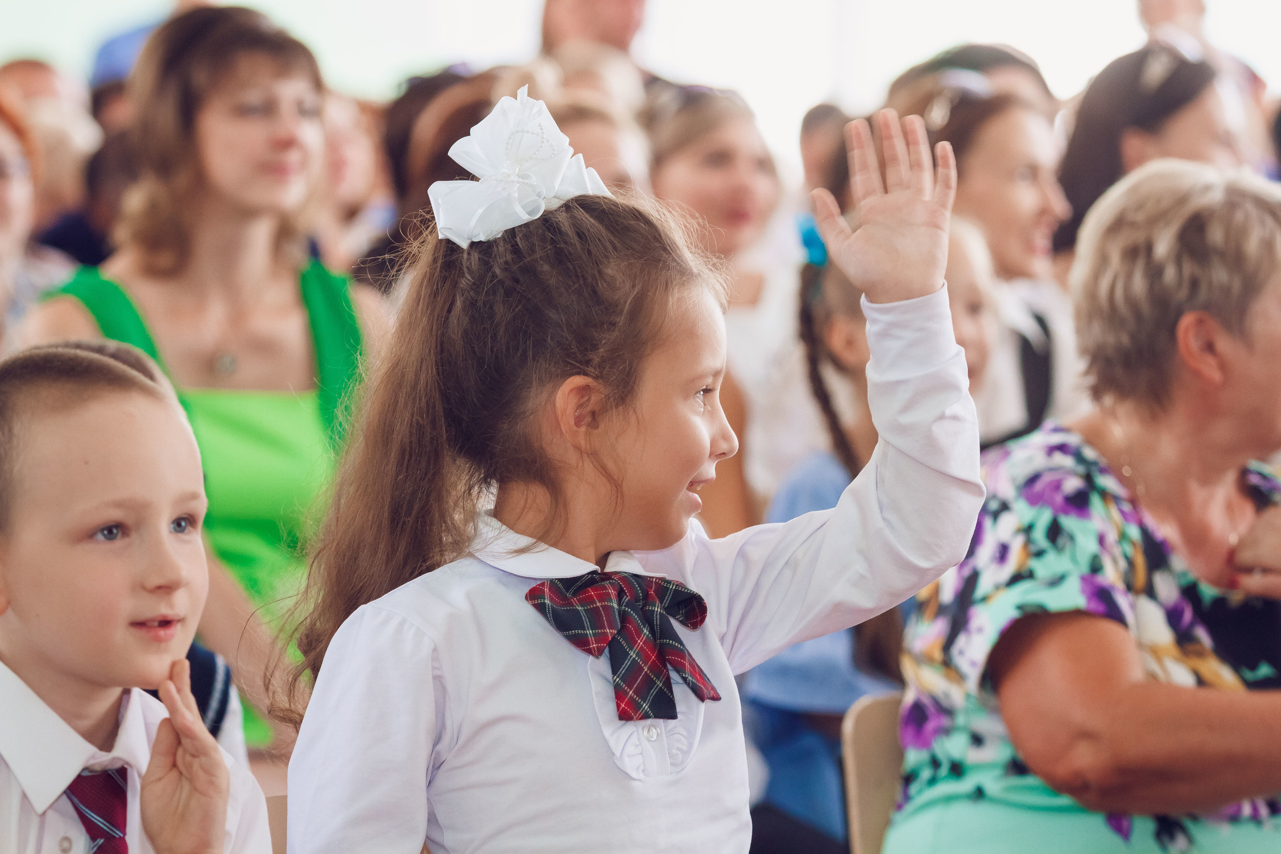 1 сентября 71 шк. Фотограф Алексей Иголкин в Воронеже