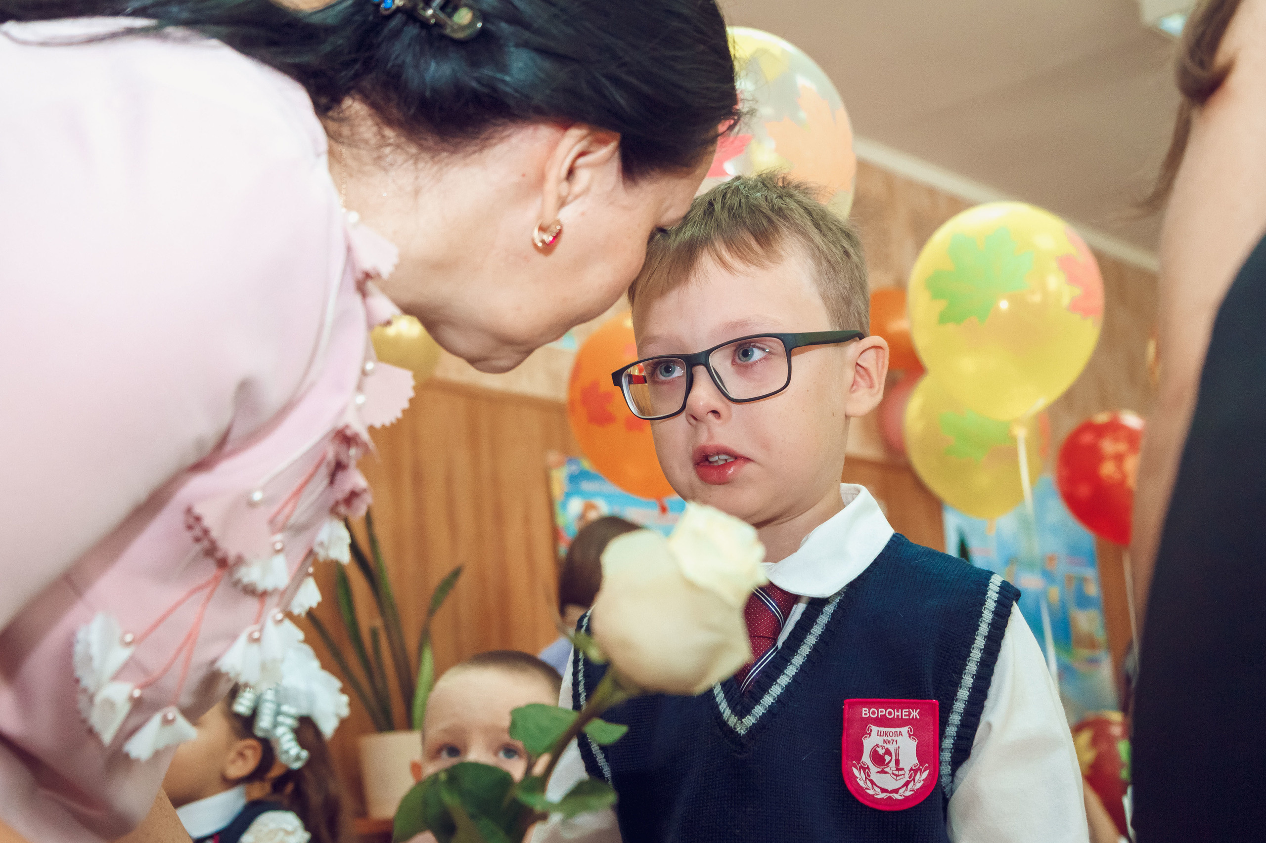 1 сентября 71 шк. Фотограф Алексей Иголкин в Воронеже