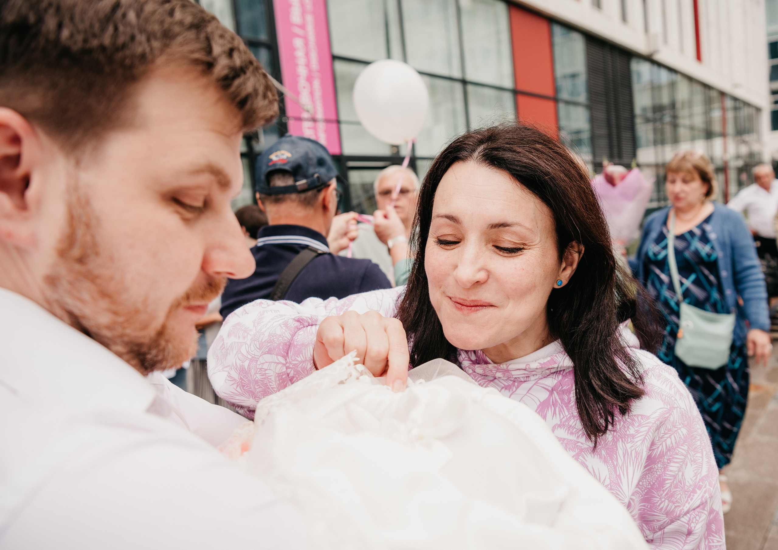 Выписка Ксении. Коммунарка. Фотограф на выписку из роддома в Москве и МО