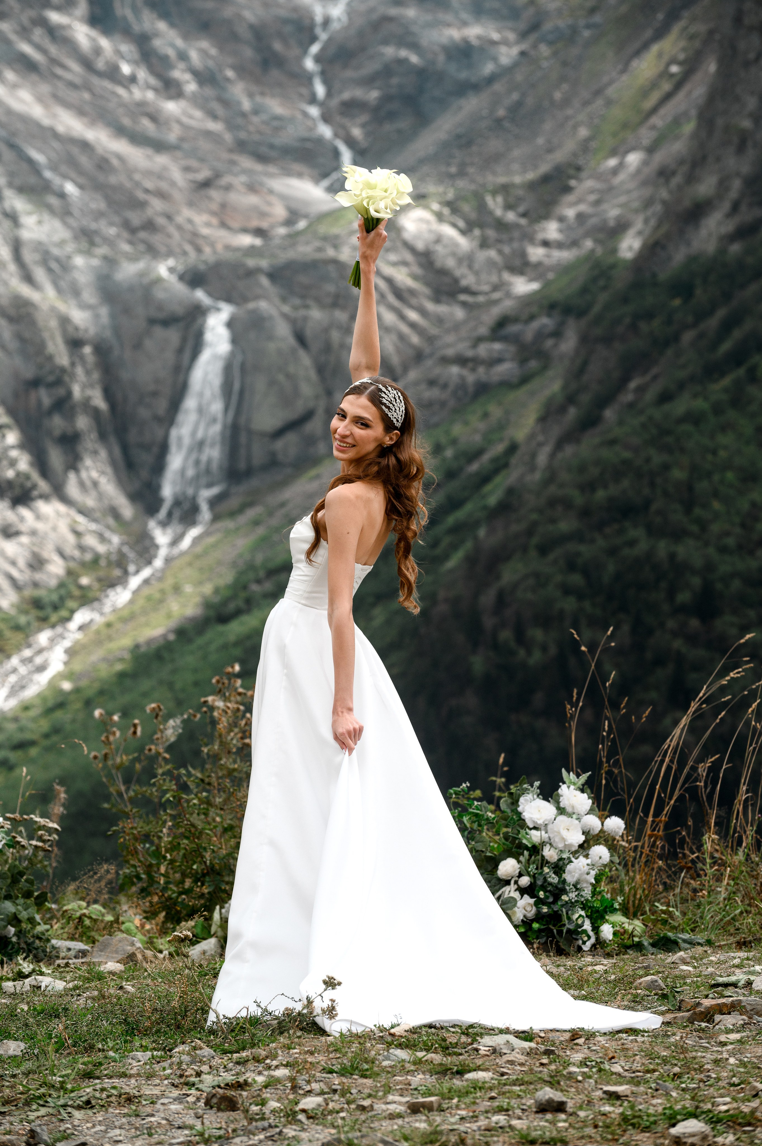 Горная свадьба Рината и Регины (09.09.24). Свадебный и travel фотограф в Волгограде, Сочи, Домбае, Европе