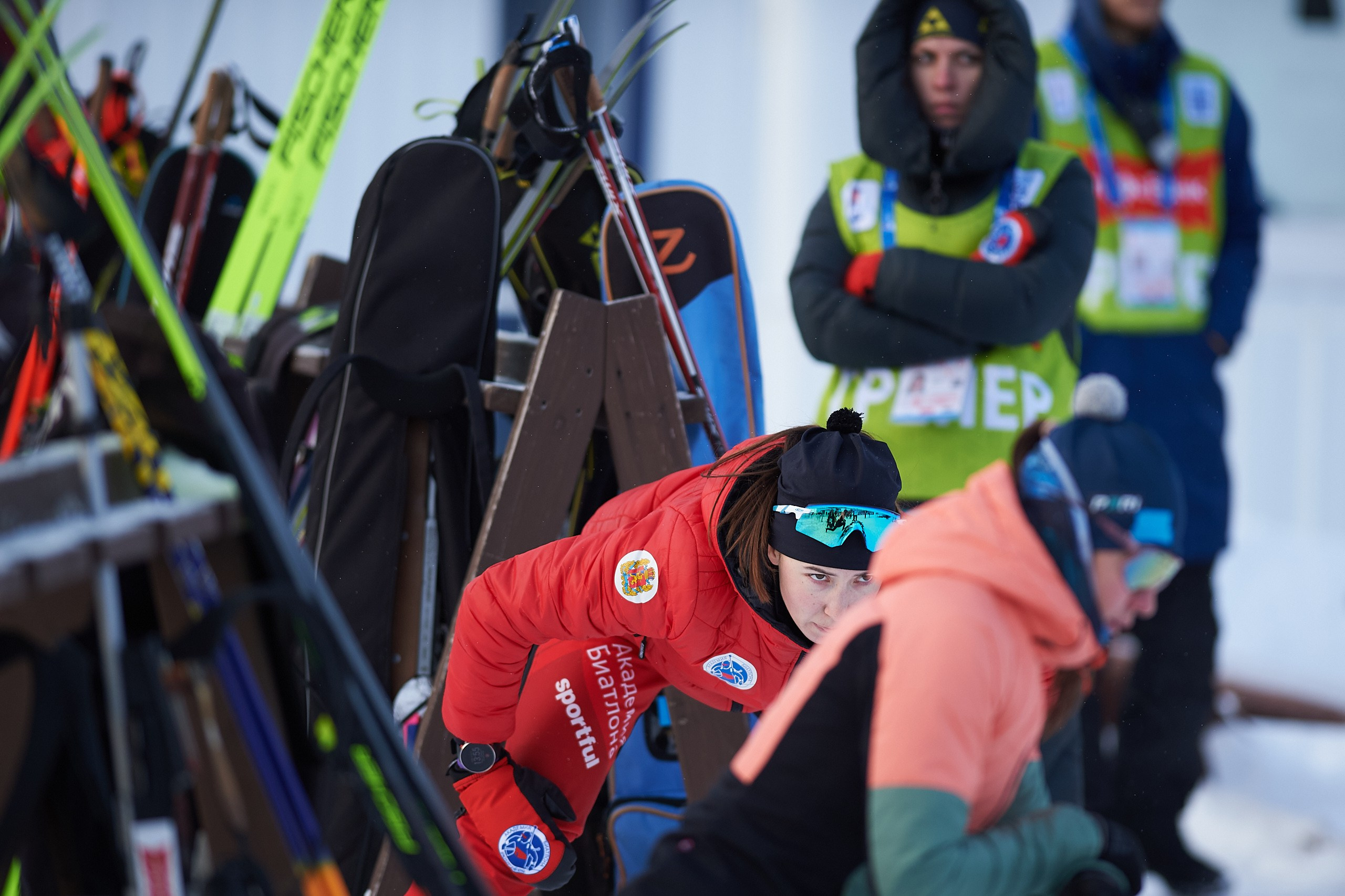 Ижевская Винтовка 55. Спринт. Женщины. Спортивный репортажный фотограф в Ижевске Сергей Мерзляков