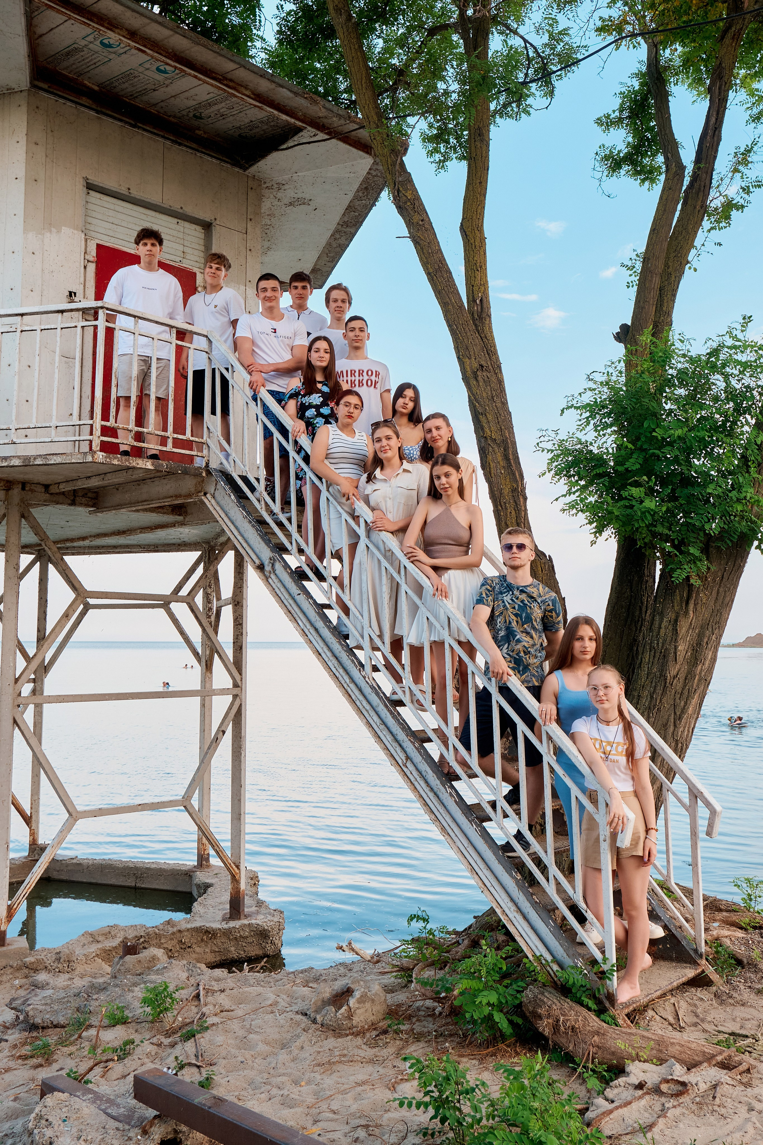 Съемка выпускников «Пикник у моря». Фотограф Таганрог Анна Трайжон