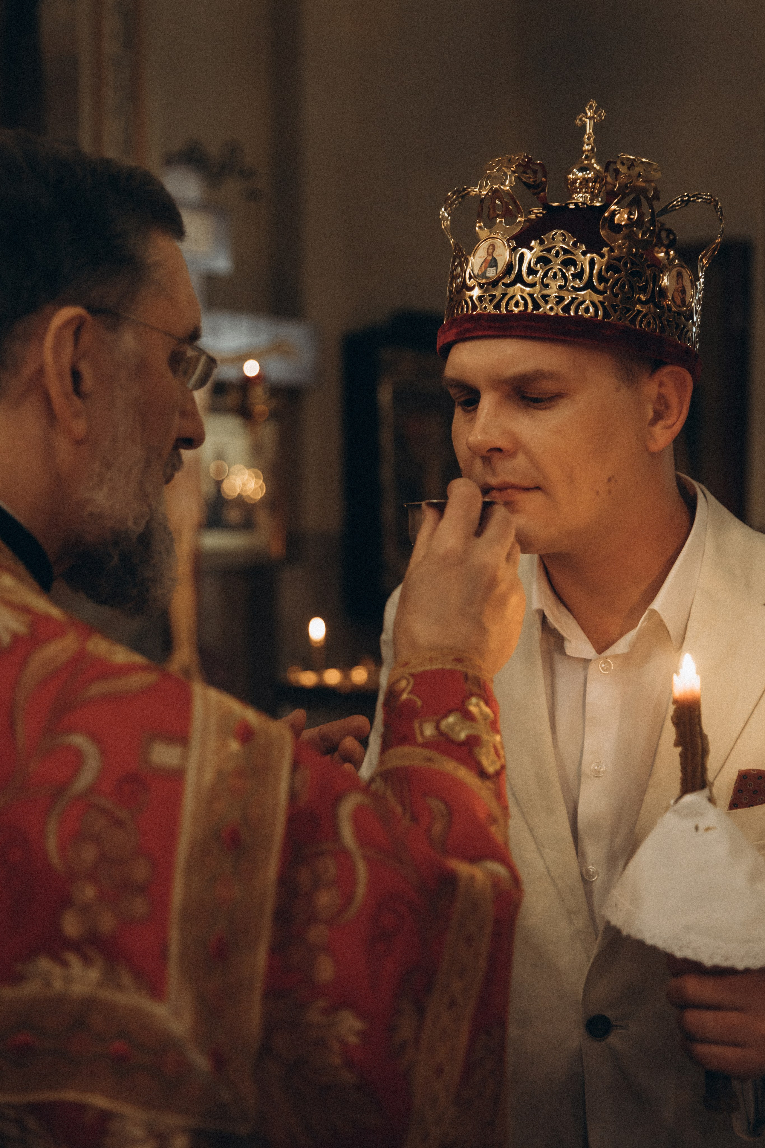 Венчание. Семейный фотограф в Москве и Королеве Евгения Баукова