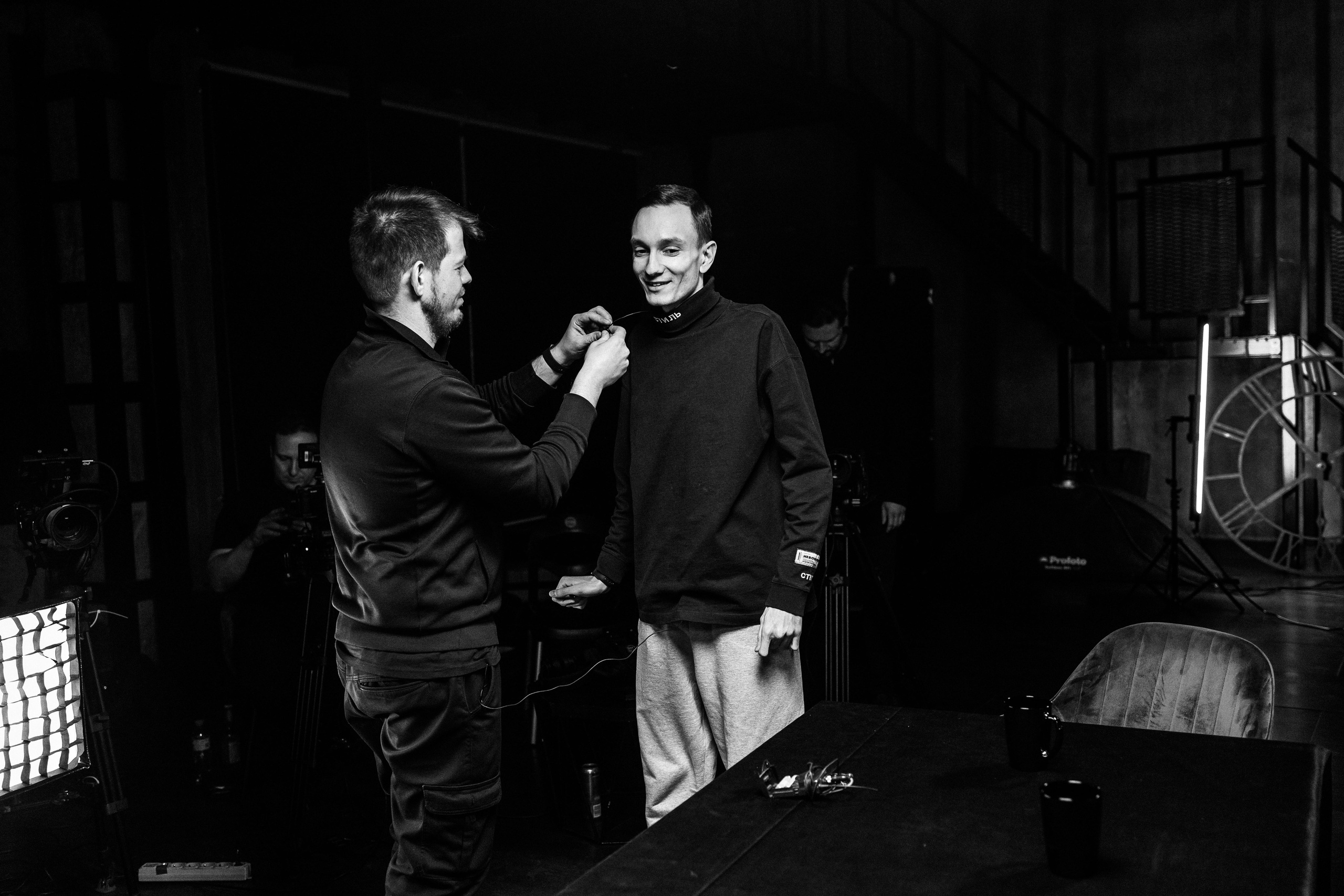 Back stage с ютуб шоу. Свадебный фотограф в Москве Арчылан Николаев