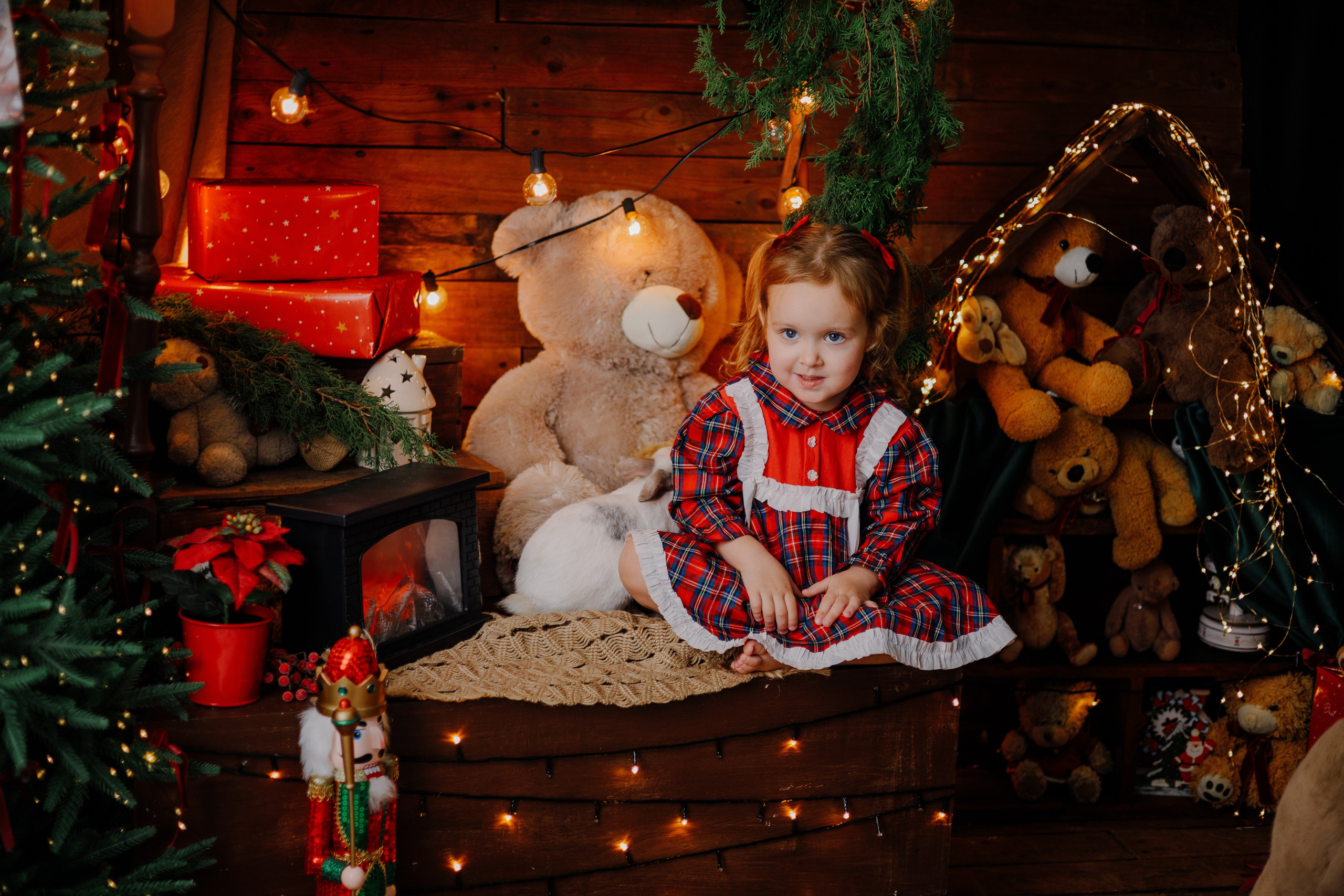 Новогодние съемки в студии Молоко в Туапсе Фотопроекты. Фотограф новорожденных и семей Туапсе Краснодарский край Анна Альтман