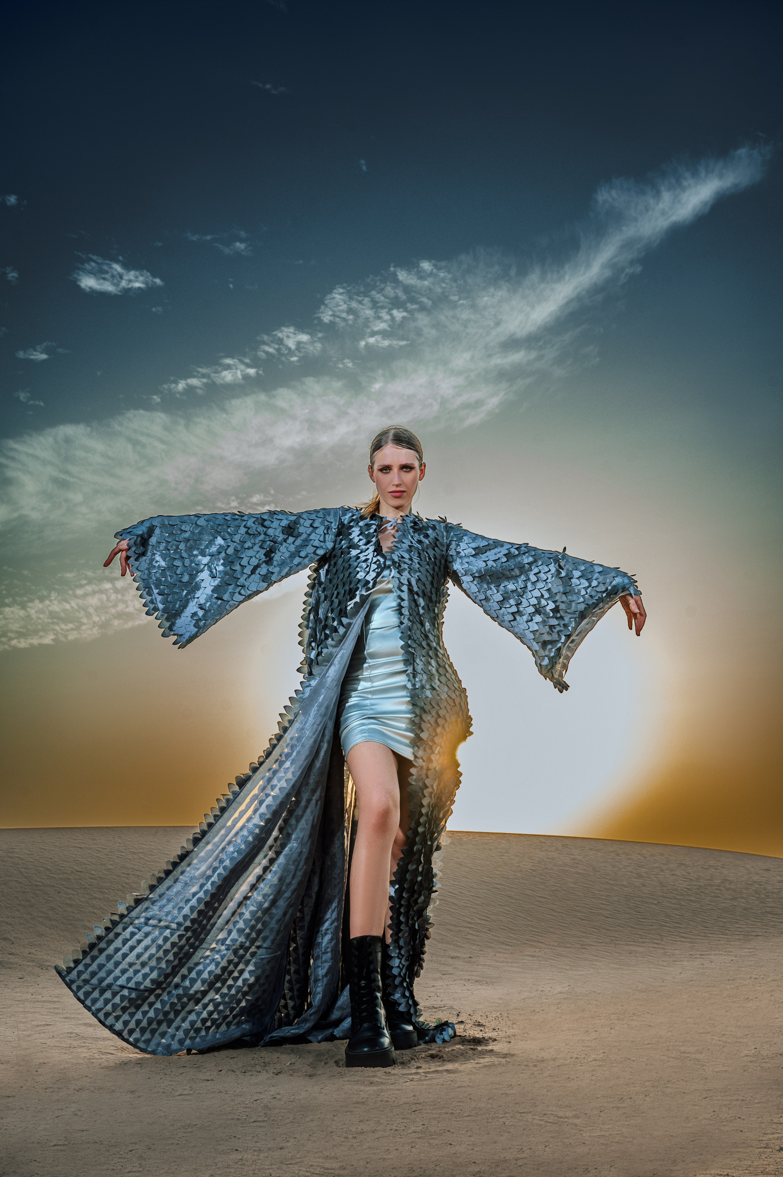 Виктория драконий плащ. Коммерческий фотограф Москва /Дубай, эксклюзивные фэшн фотосессии