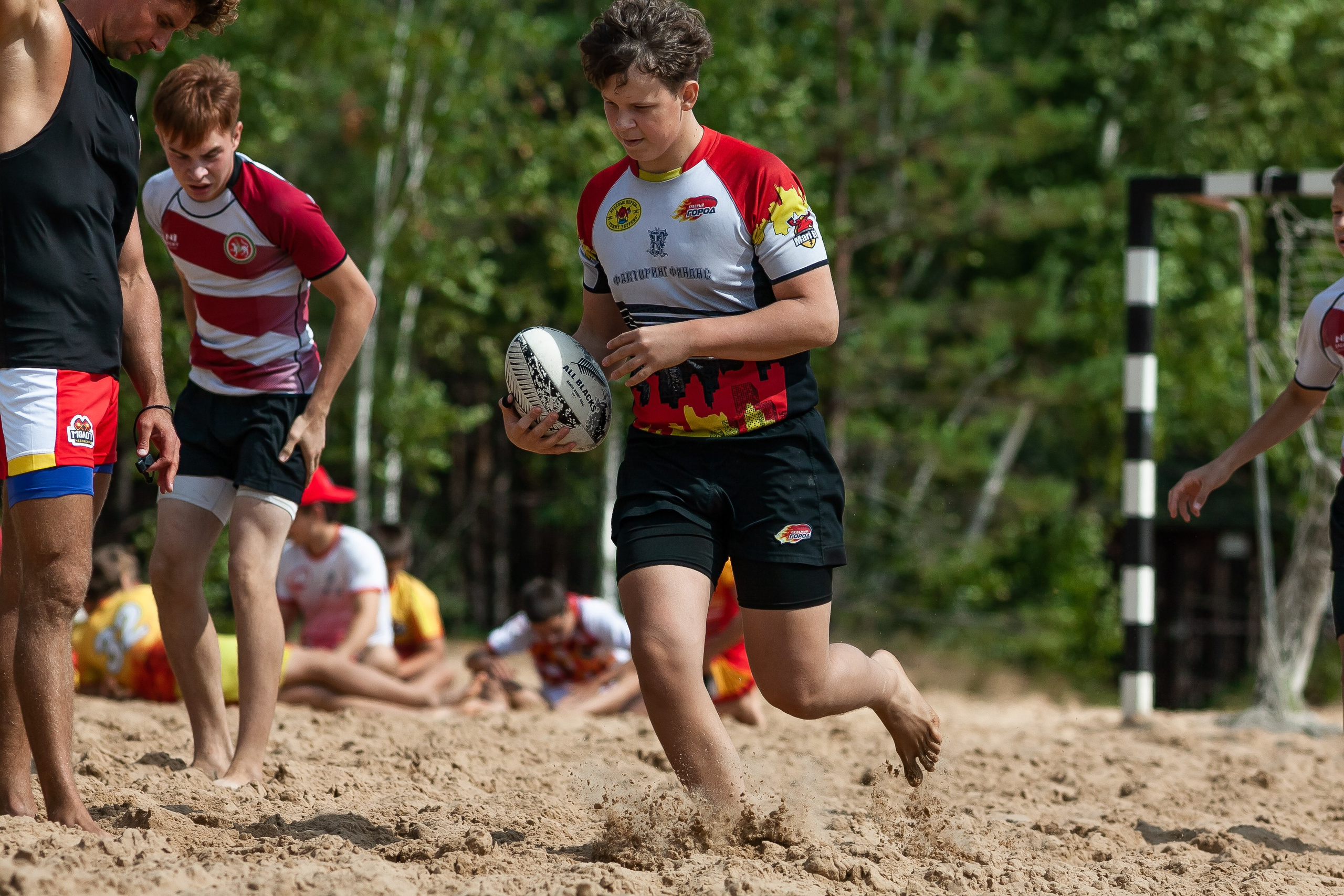«Кубок «Молота» по пляжному Регби. Фотография