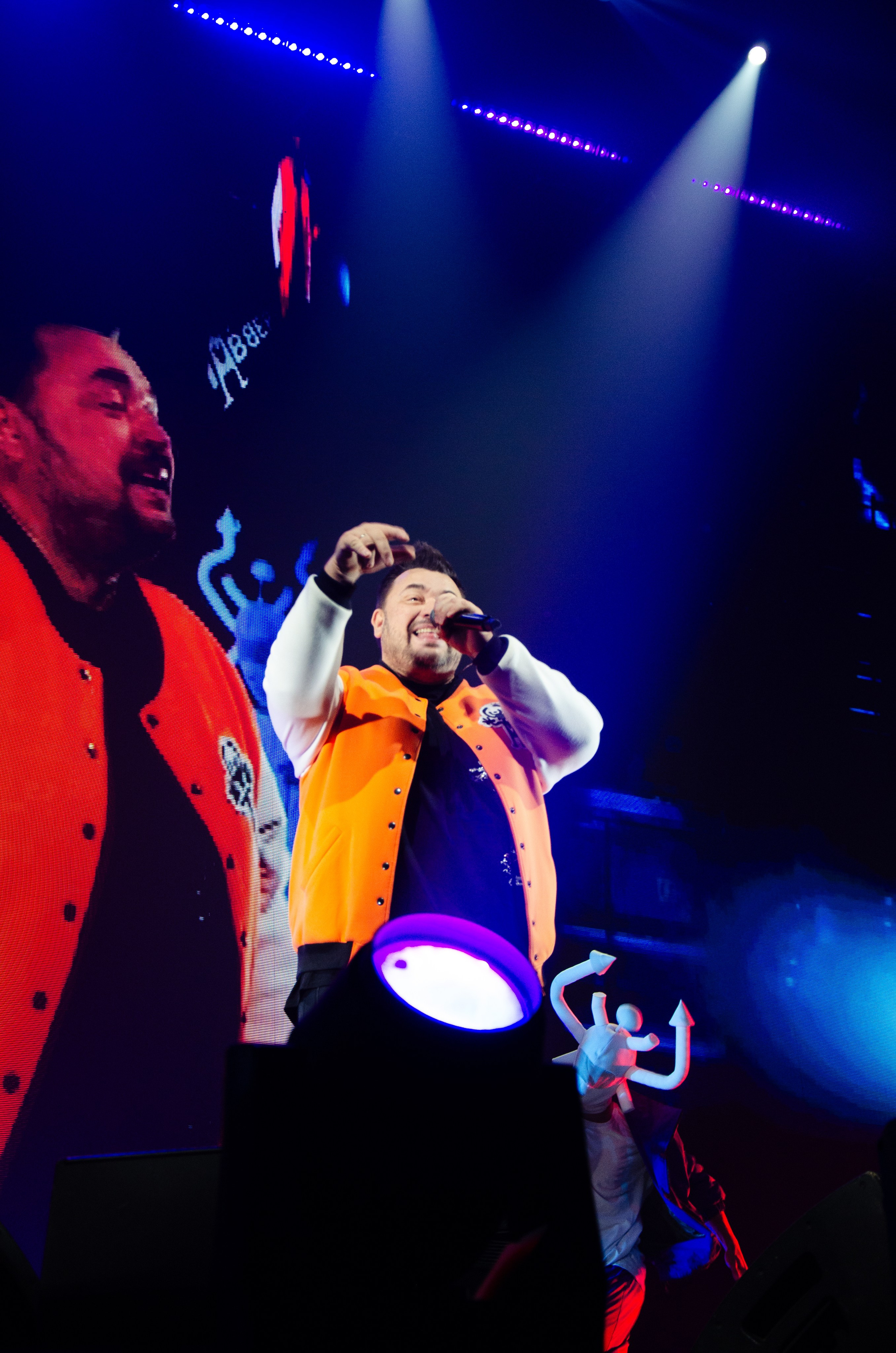 Съемка концерта известного исполнителя Сергея Жукова (группа Руки Вверх Нижний Тагил 22.10.2025 Металлург-Форум)