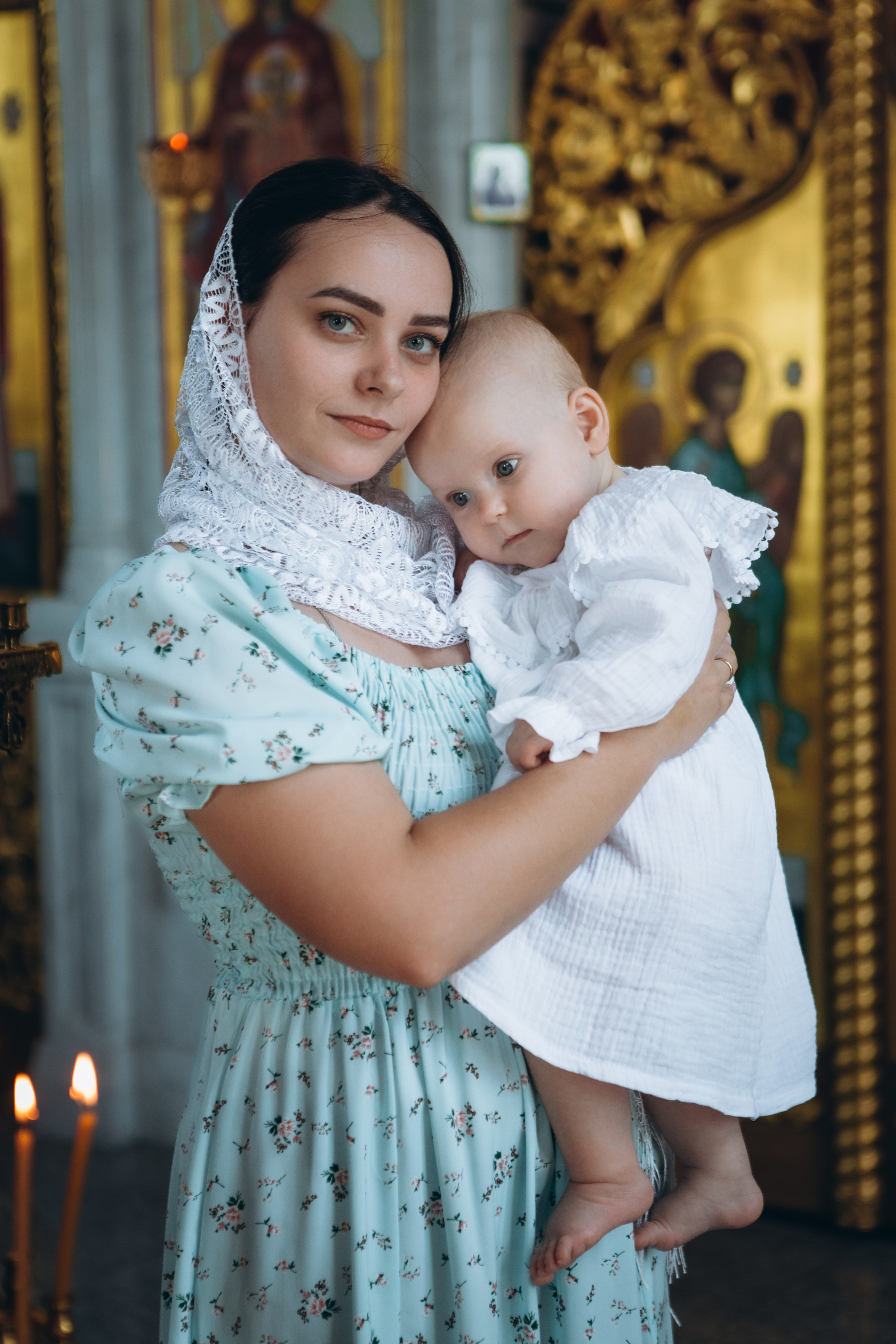 Таинство крещения Милании. Photographer EKATERINA RUSKIKH