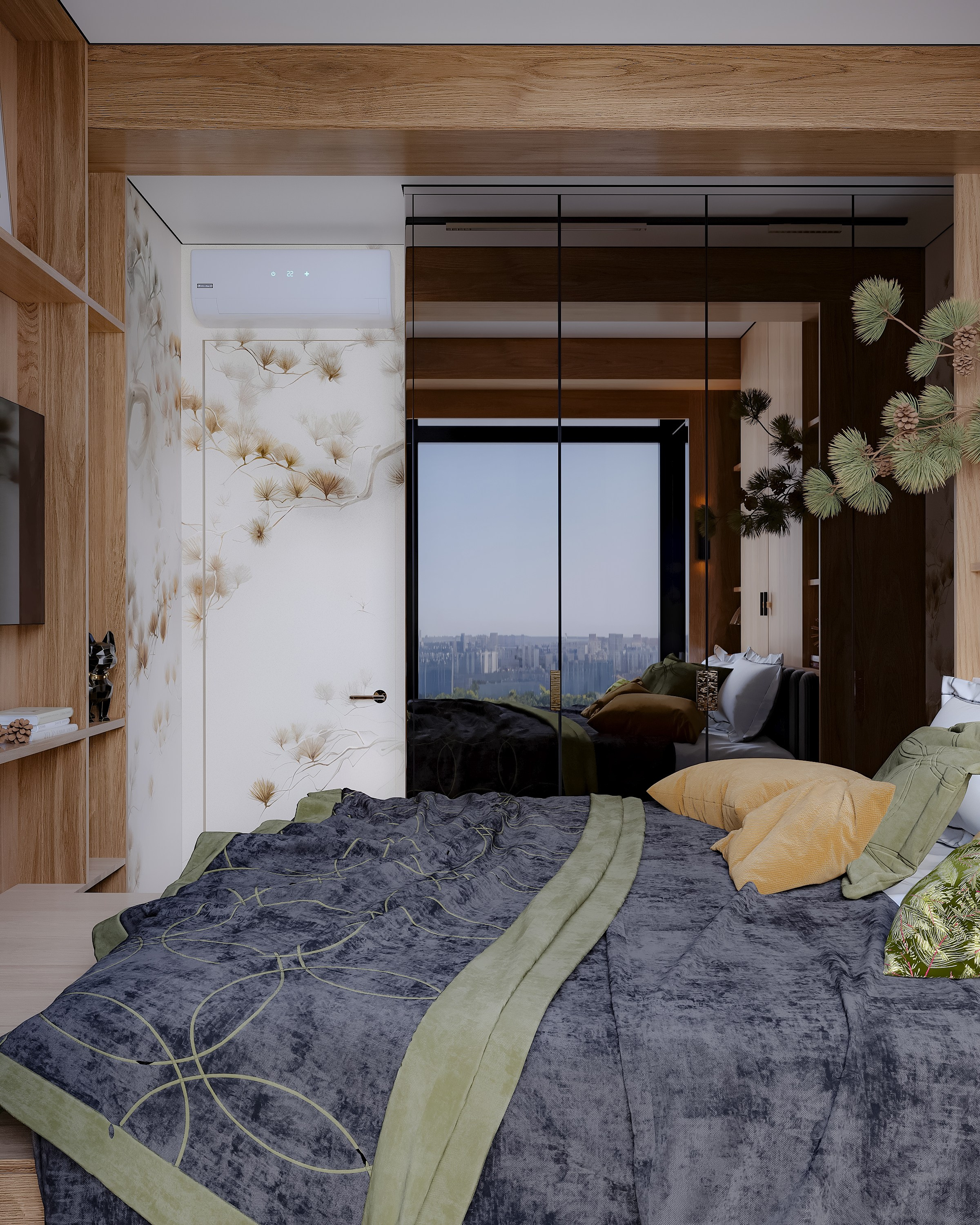 Квартира 60 м². 3Д-Визуализация Наталья Макогонова