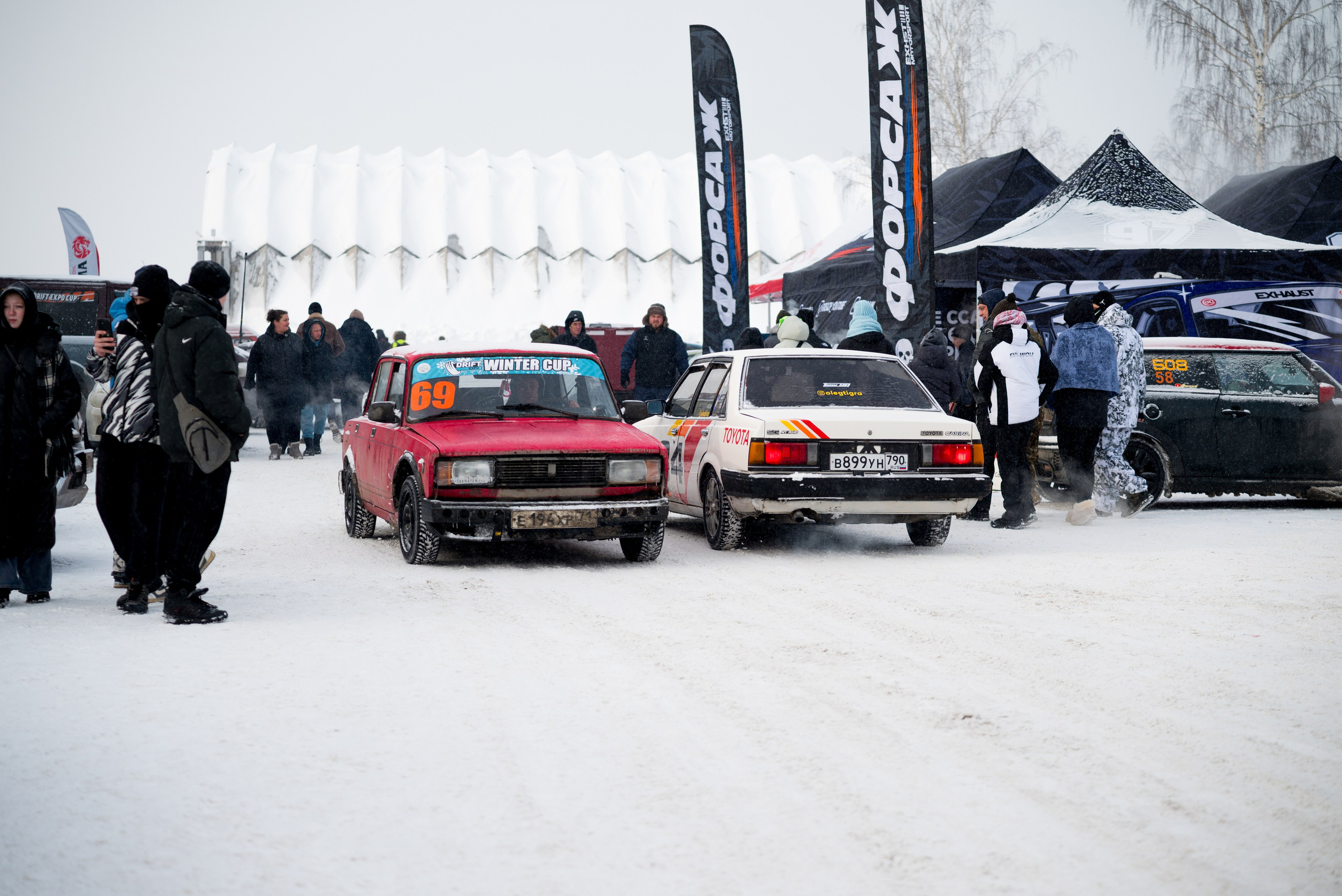 DriftExpo Winter Mode'26. Фотограф Александра Рузиева aka Ju1cyFlex