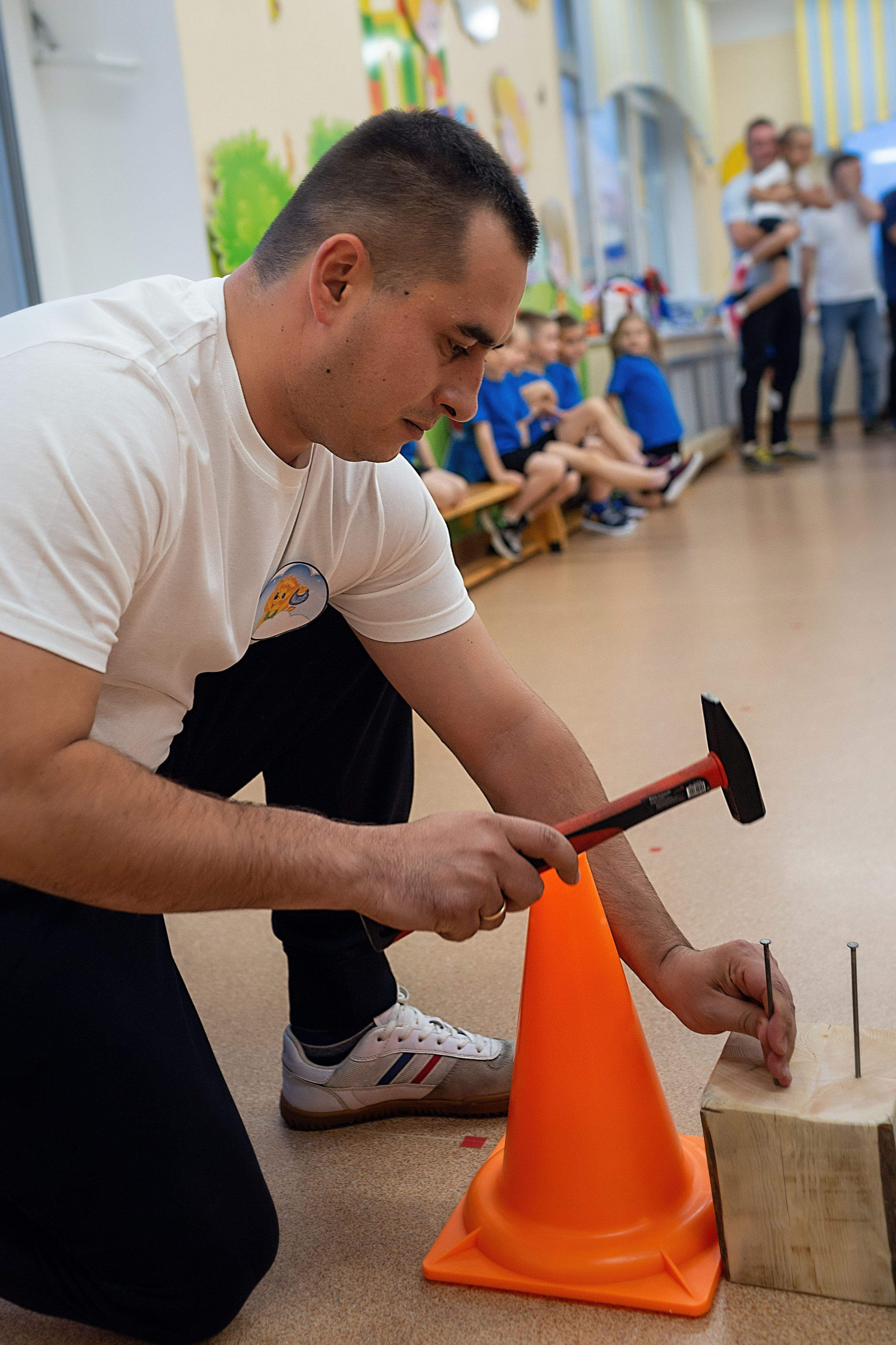 День пап в детском саду_2024. Семейный фотограф в Санкт-Петербурге