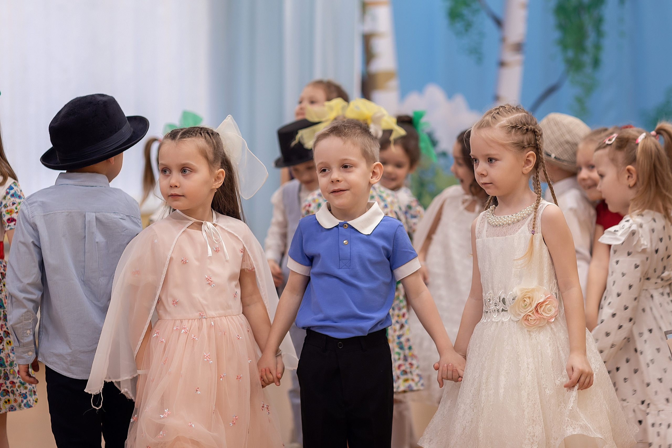 Весенний утренник_старшая группа_2025. Семейный фотограф в Санкт-Петербурге
