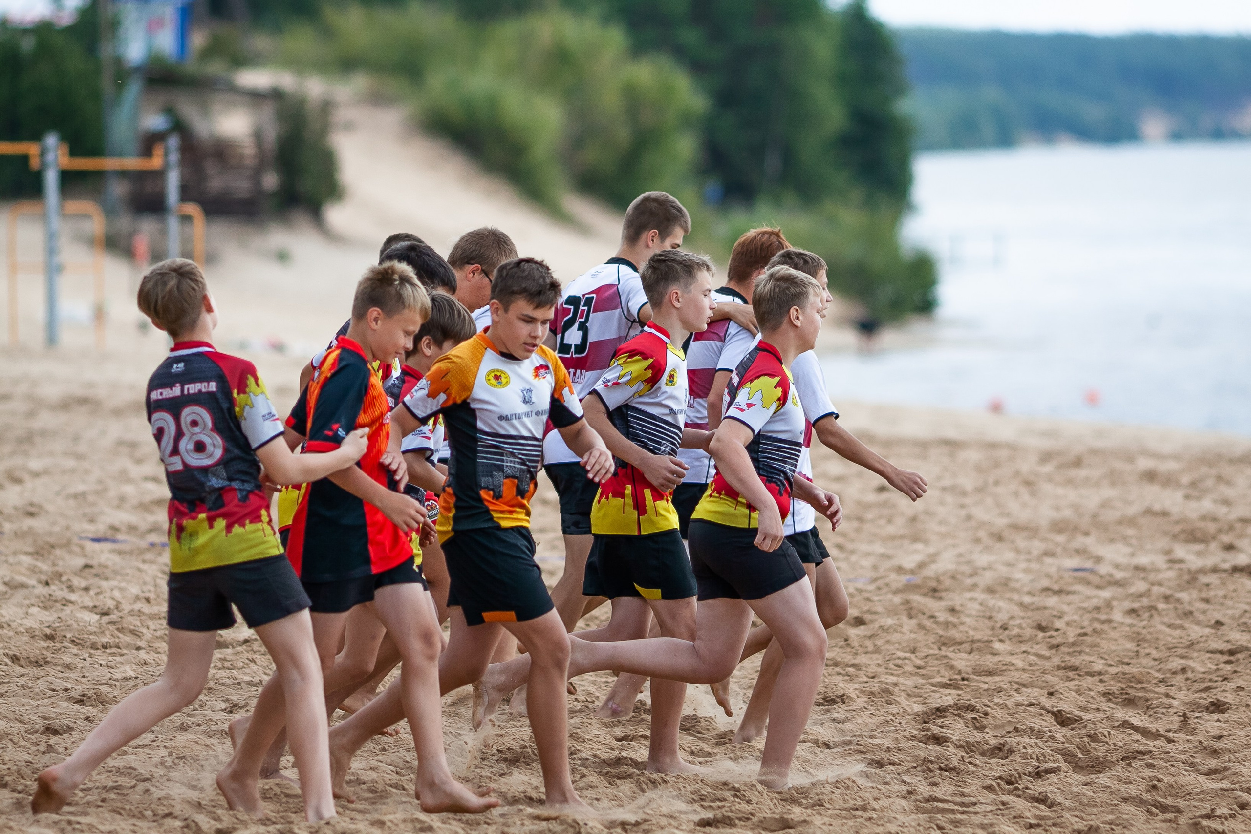 «Кубок «Молота» по пляжному Регби. Фотография