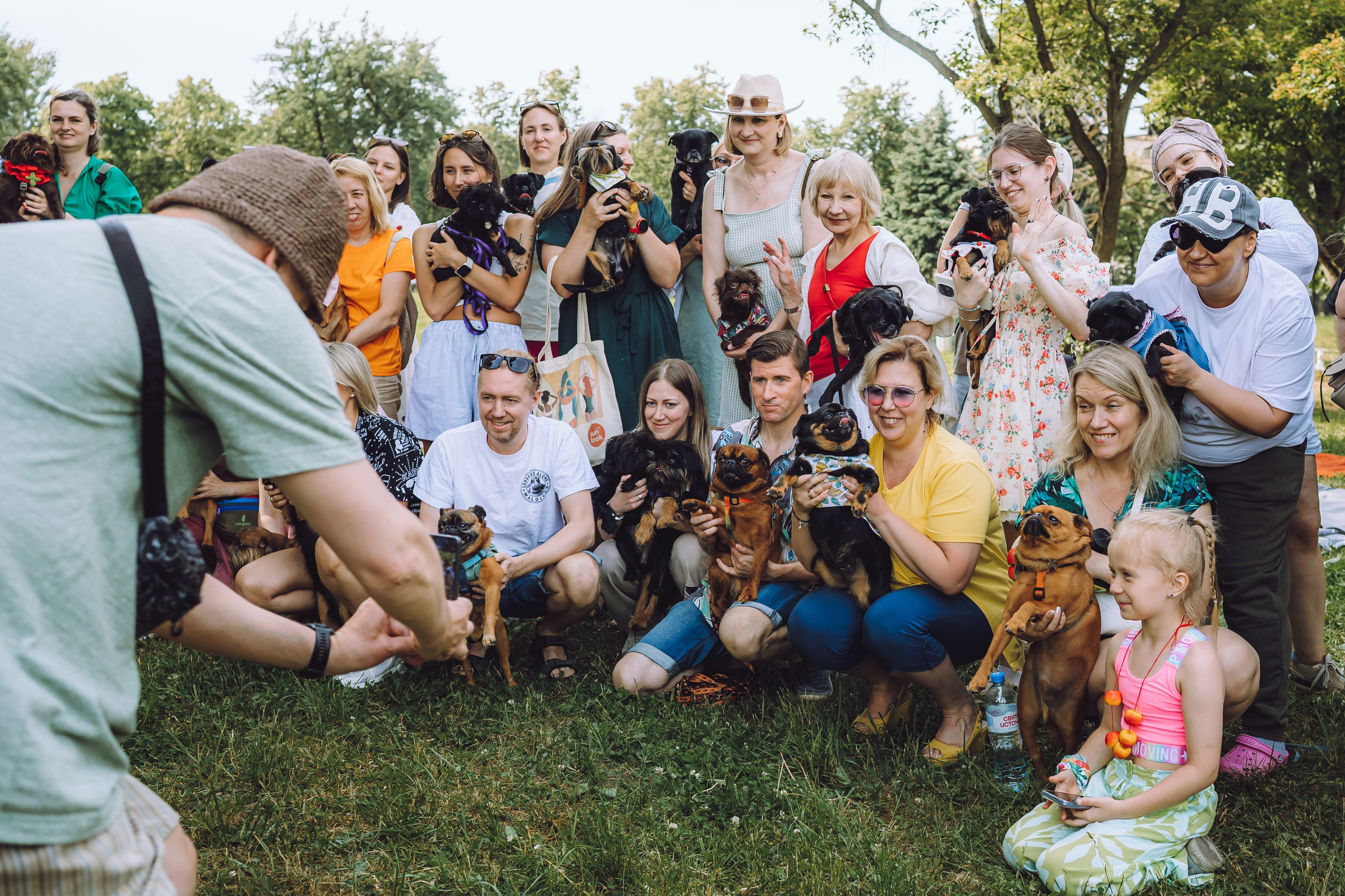 Griff-пикник. Семейный фотограф животных, анималист в Москве Екатерина Киреева