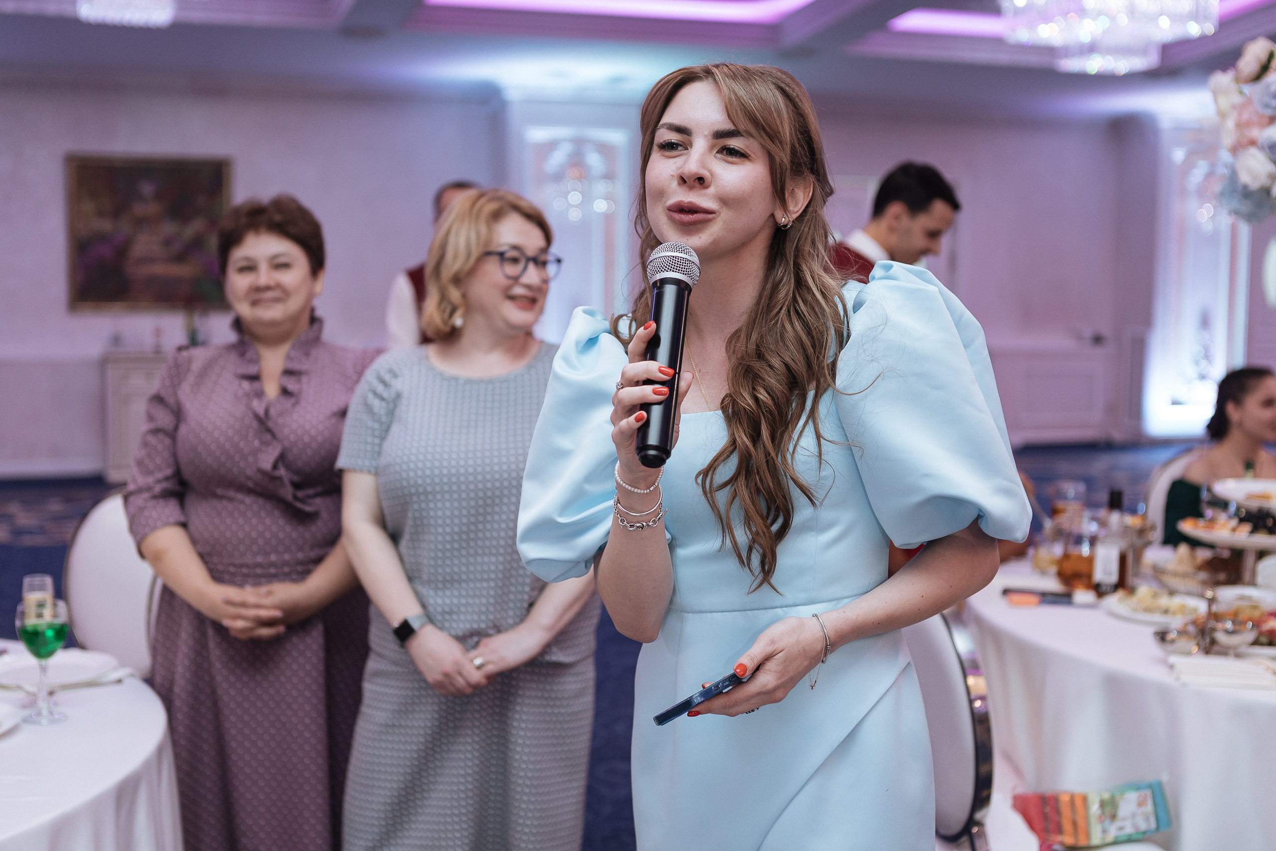 Банкет В «Триумф». Фотограф Нелля Кадикина