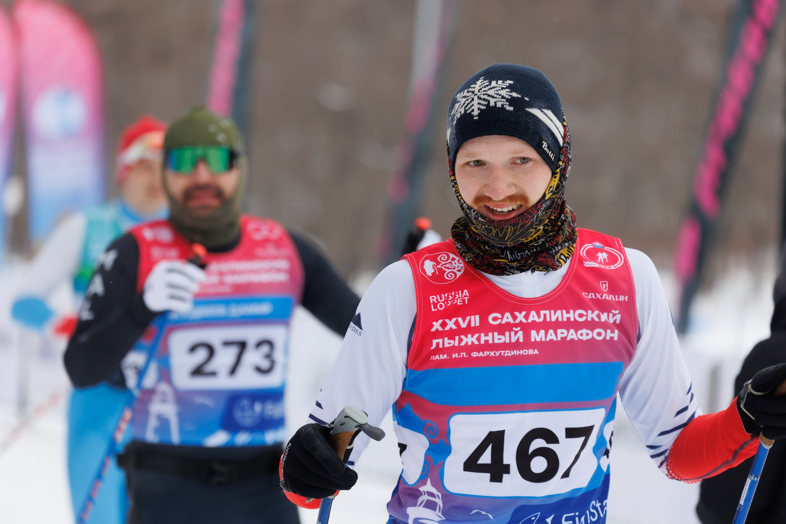 XXVII Сахалинский лыжный марафон. Фотограф Анастасия Зубкова