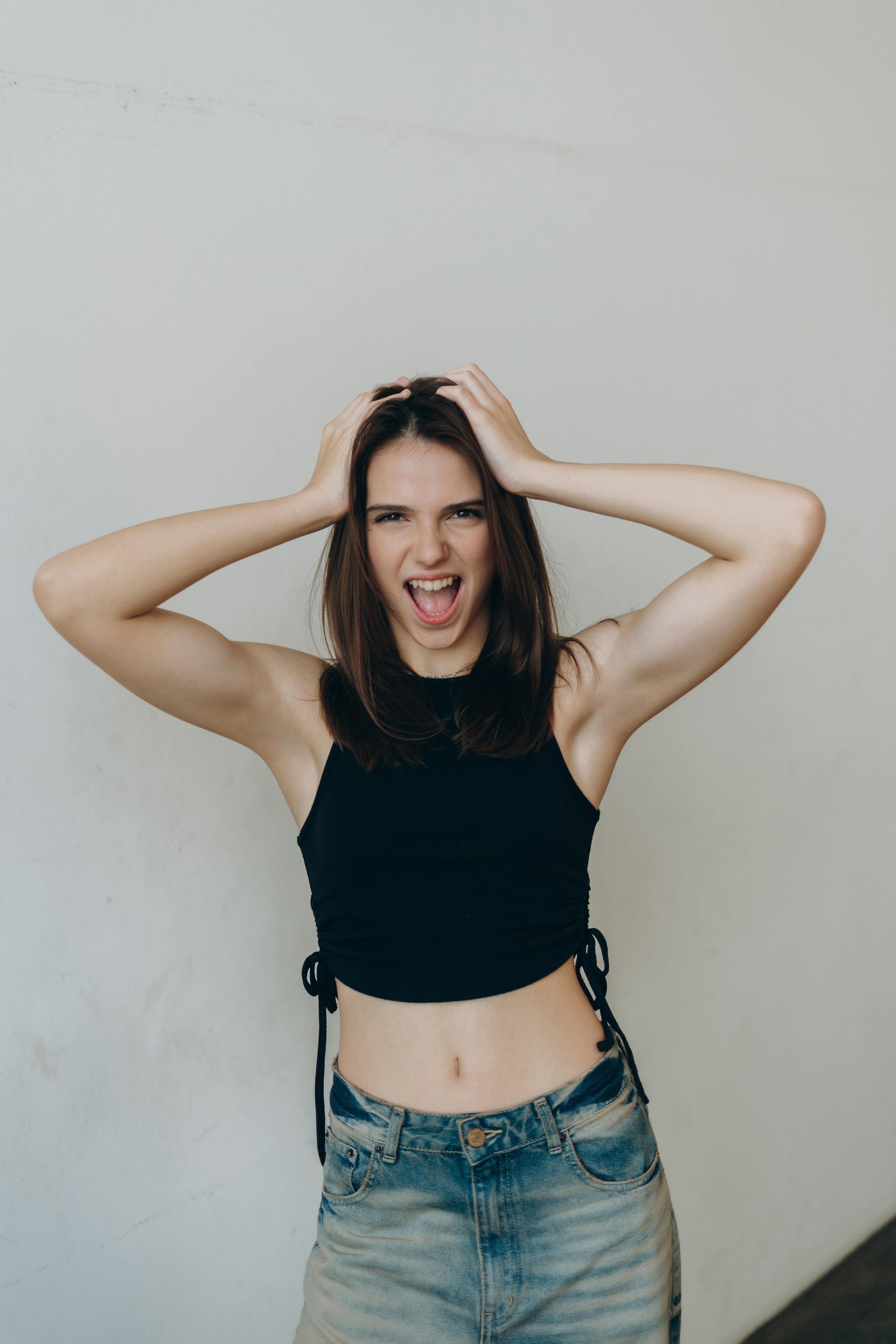 Настя. Модельные тесты. Фотограф Москва Виктория-Антуанетта