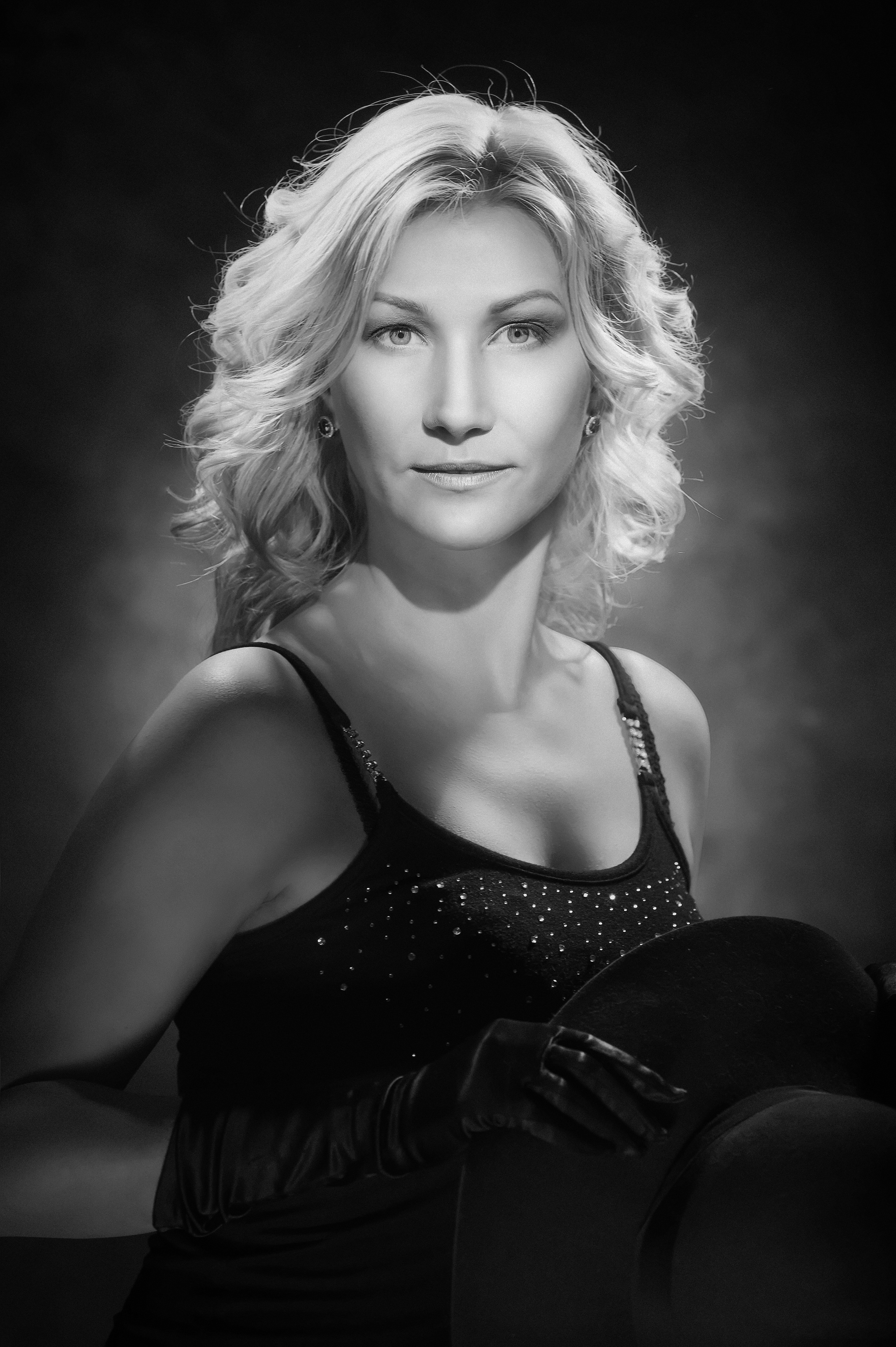 портрет в стиле harcourt. Фотограф Валерий Коновалов