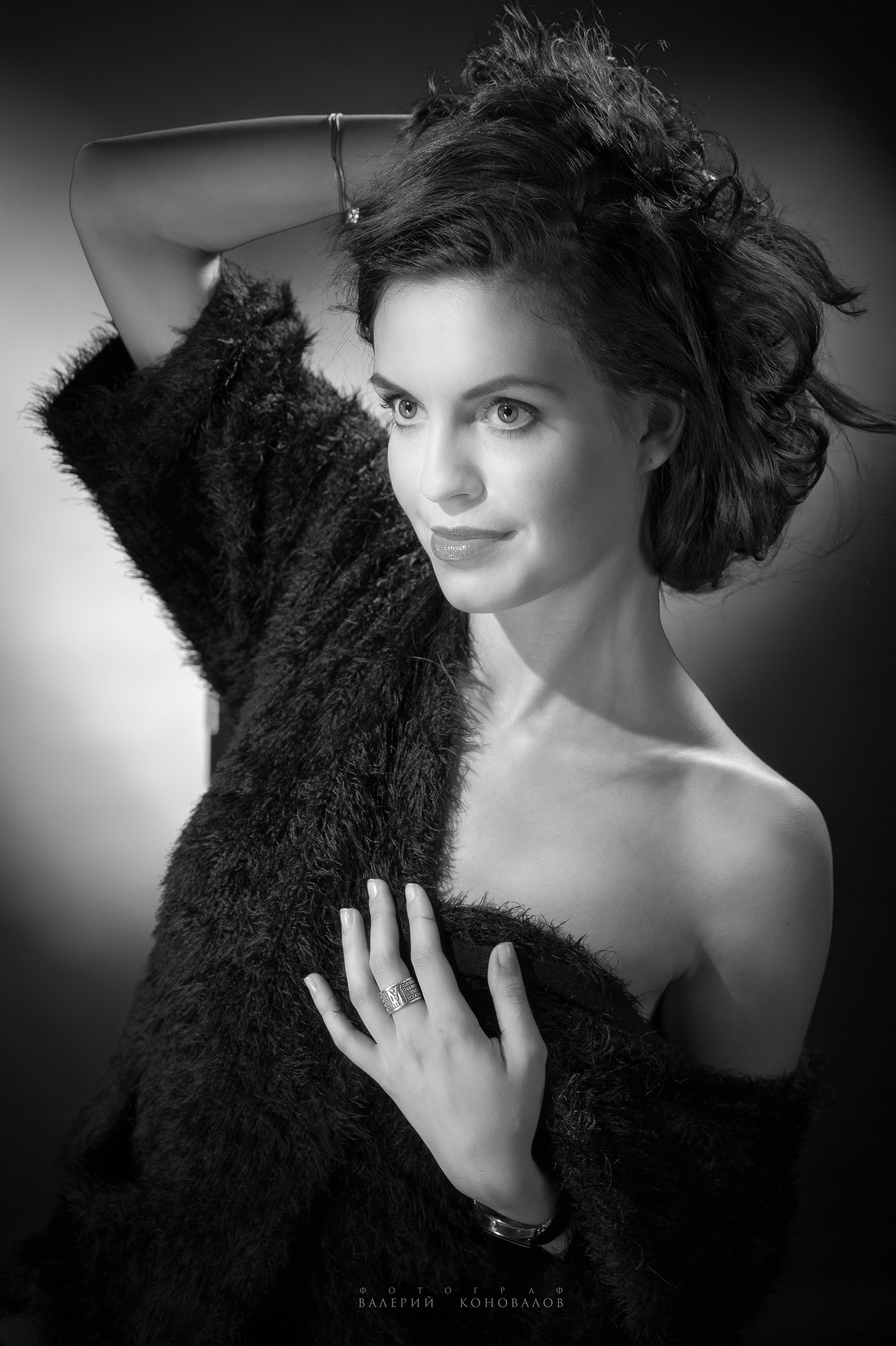 портрет в стиле harcourt. Фотограф Валерий Коновалов