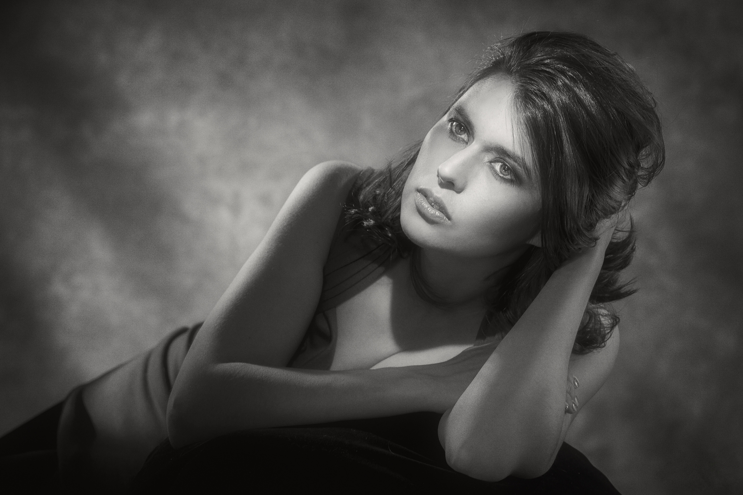 портрет в стиле harcourt. Фотограф Валерий Коновалов