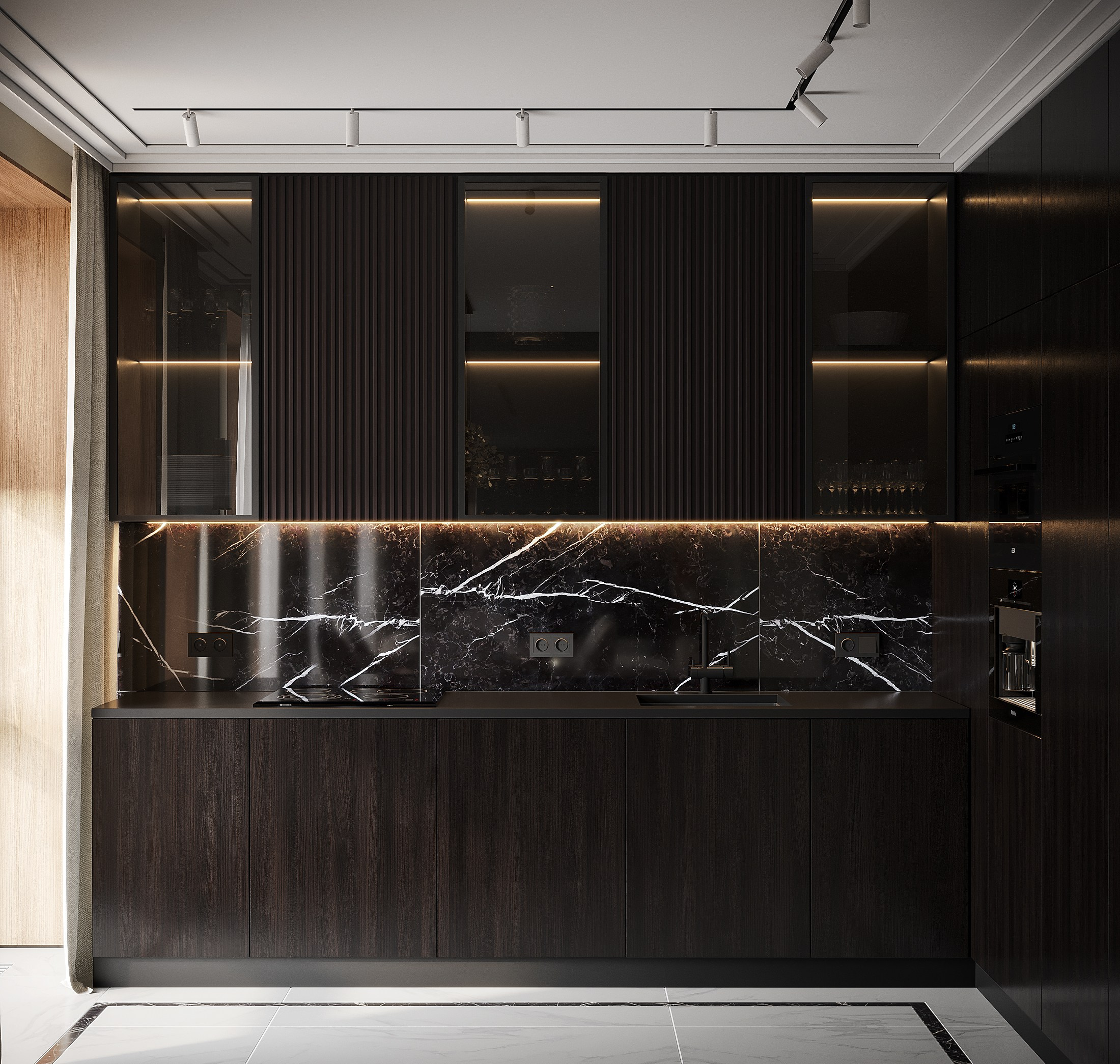 Проект Волгоградский 209 м². Студия 3D визуализации