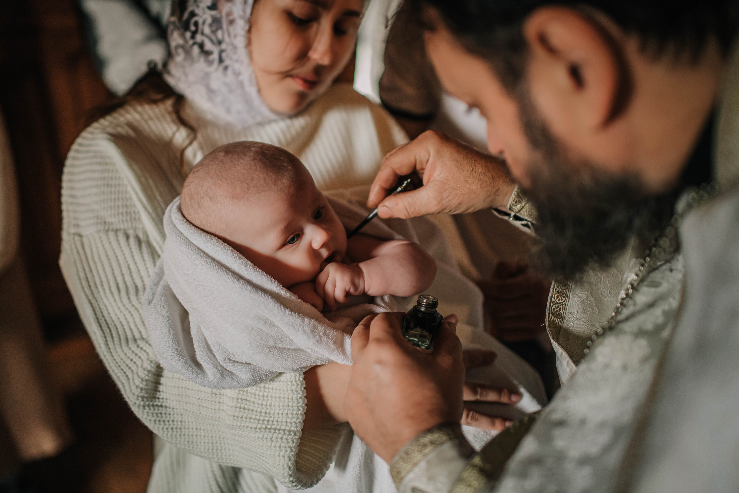 Крещение Дмитрия. Фотограф Дарья Маташкова