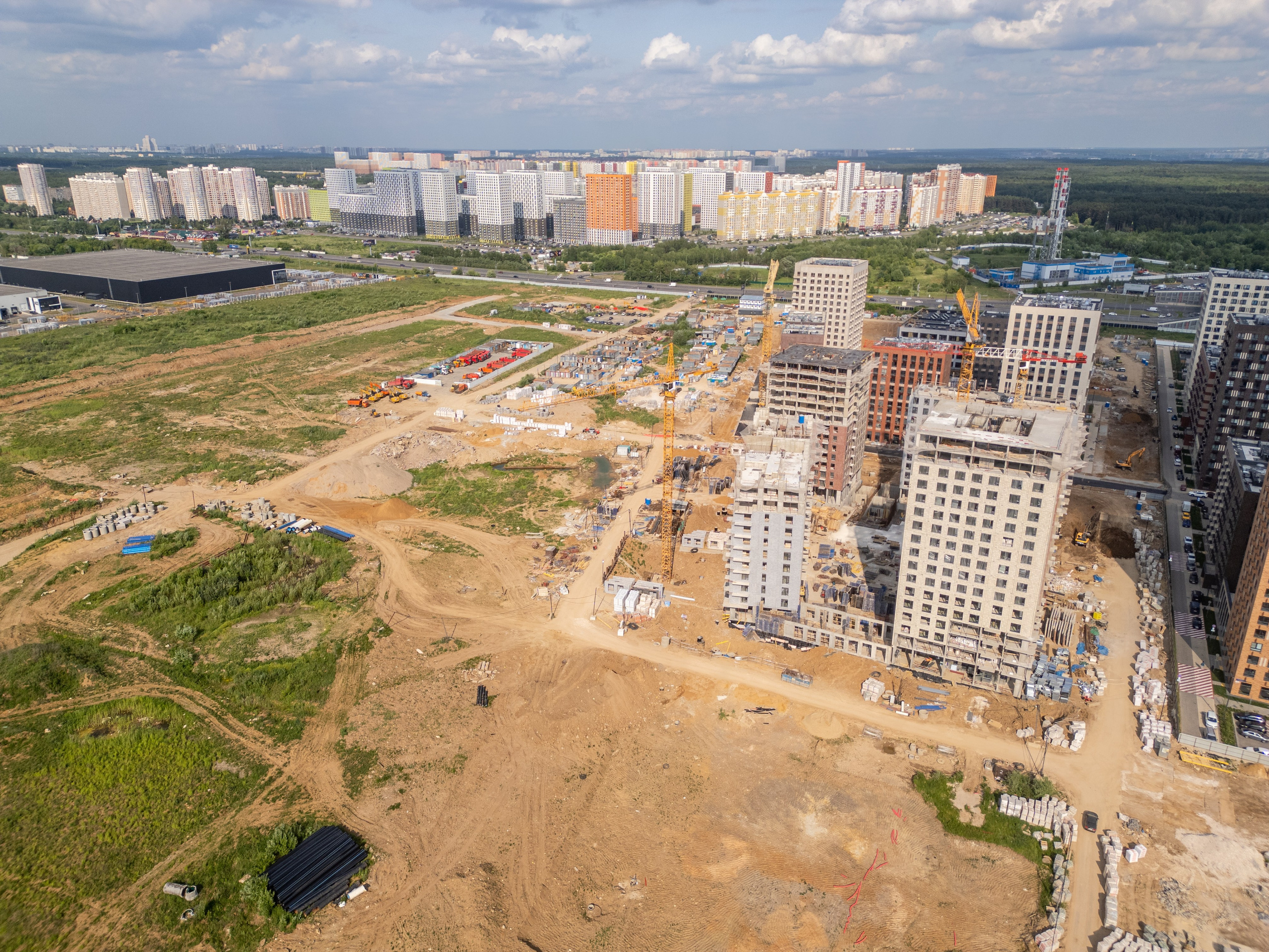 Aerial shoots in architecture. Professional photographer Alexey Nikitin in Moscow